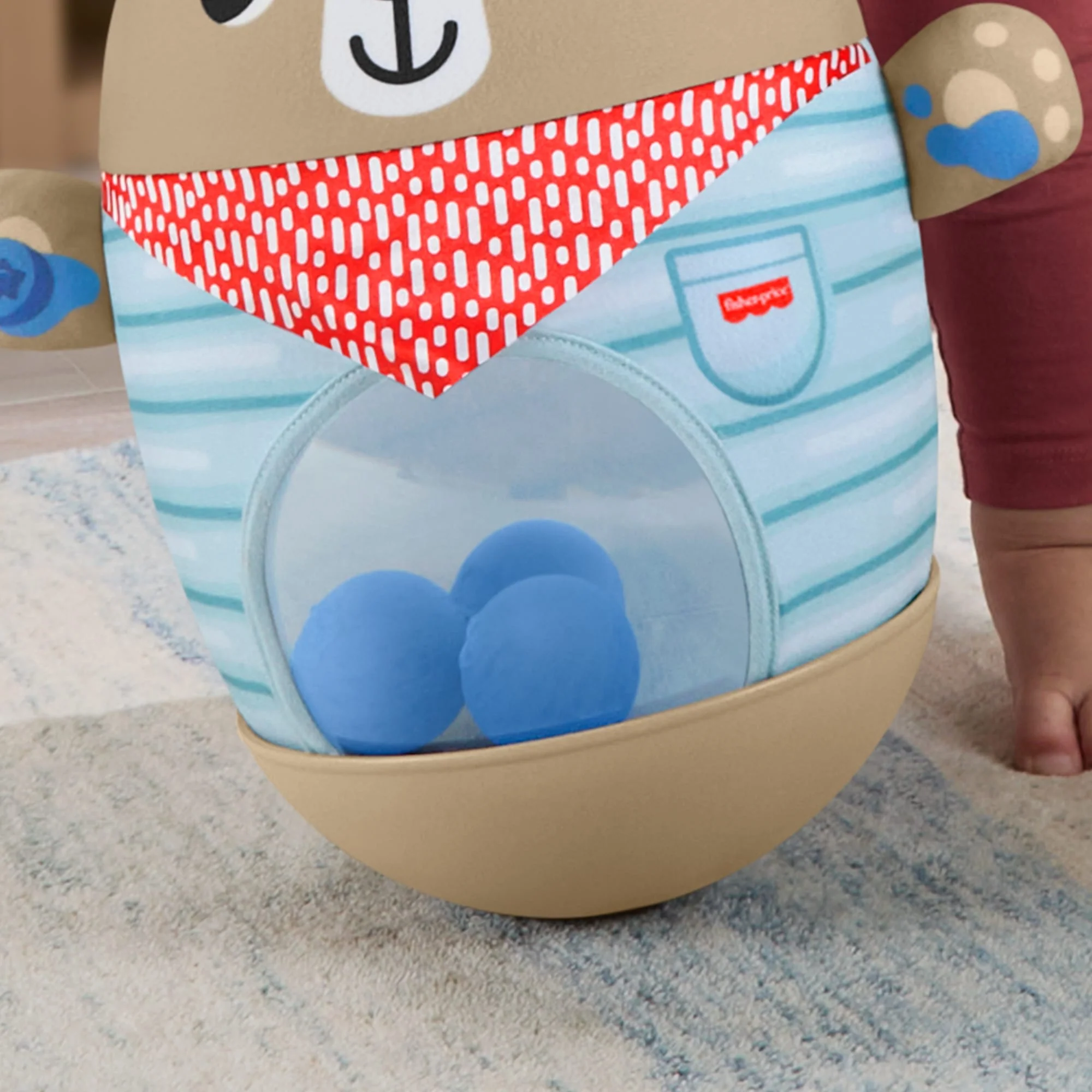 Fisher-Price Arkadaşlık Ormanı Hacıyatmaz Ayıcık, Bebekler Için Oyuncak - Image 3