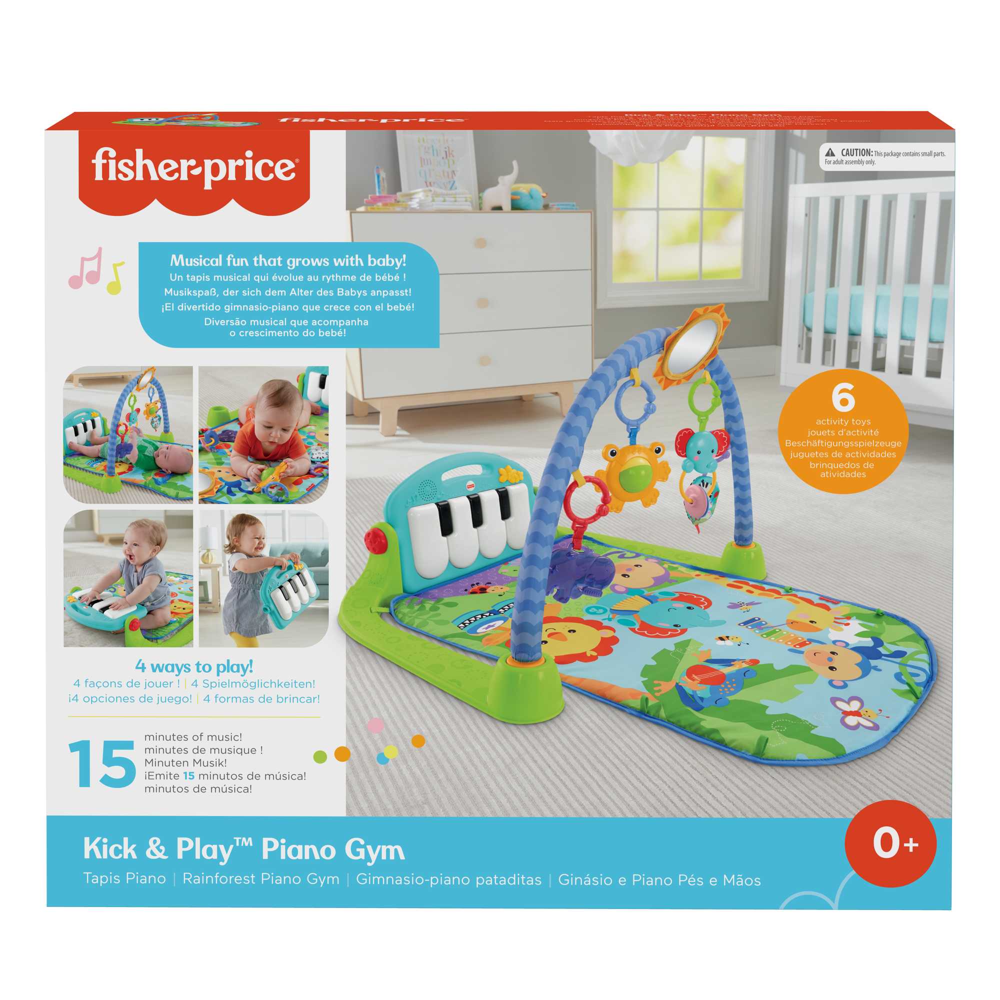 Fisher-Price Kick & Play Piano Gym - Image 5