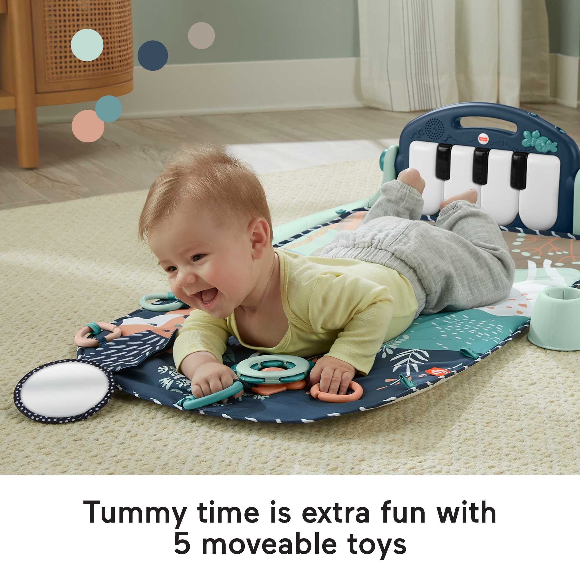 Fisher-Price Kick & Play Piano Gym - Image 3