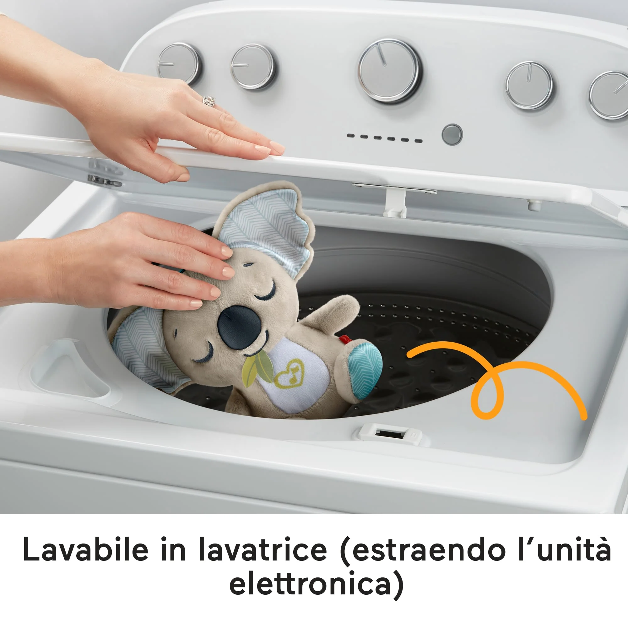 Fisher-Price Koala Rilassante Da Portare Ovunque, Unità Sonora Portatile in Peluche Per Neonati - Image 5