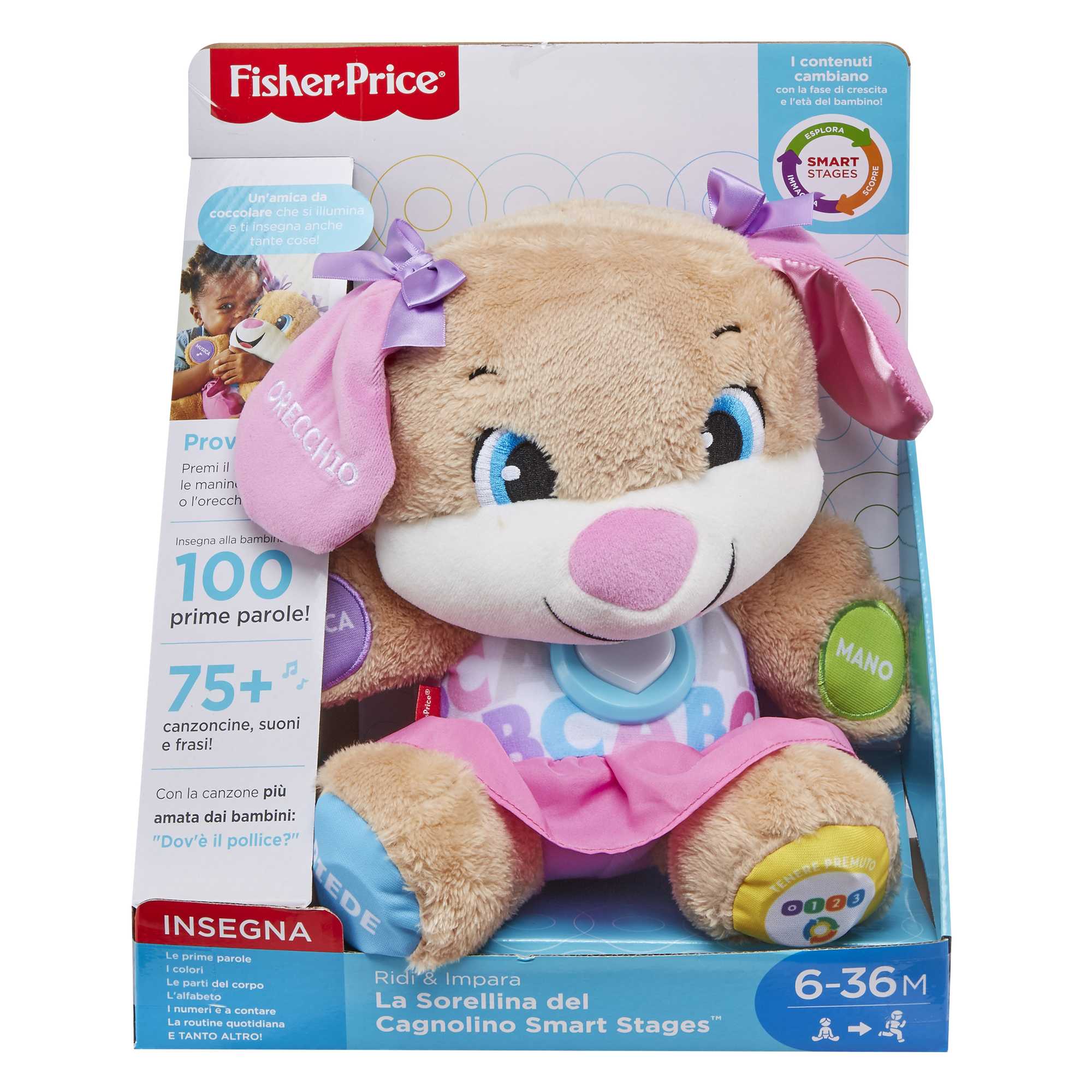 Fisher-Price La Sorellina Del Cagnolino Smart Stages - Image 6