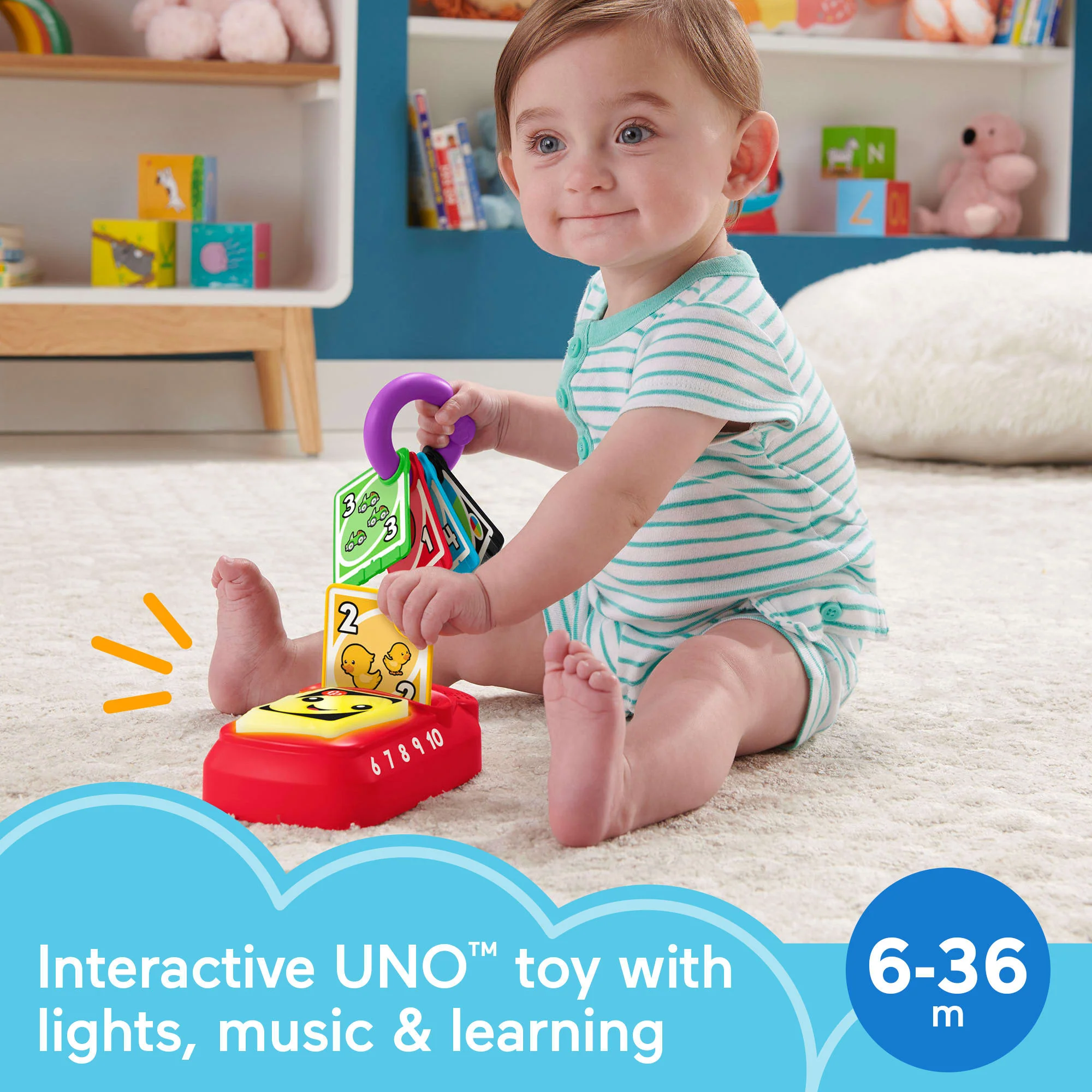 Fisher-Price Laugh & Learn Counting And Colors Uno - Image 2