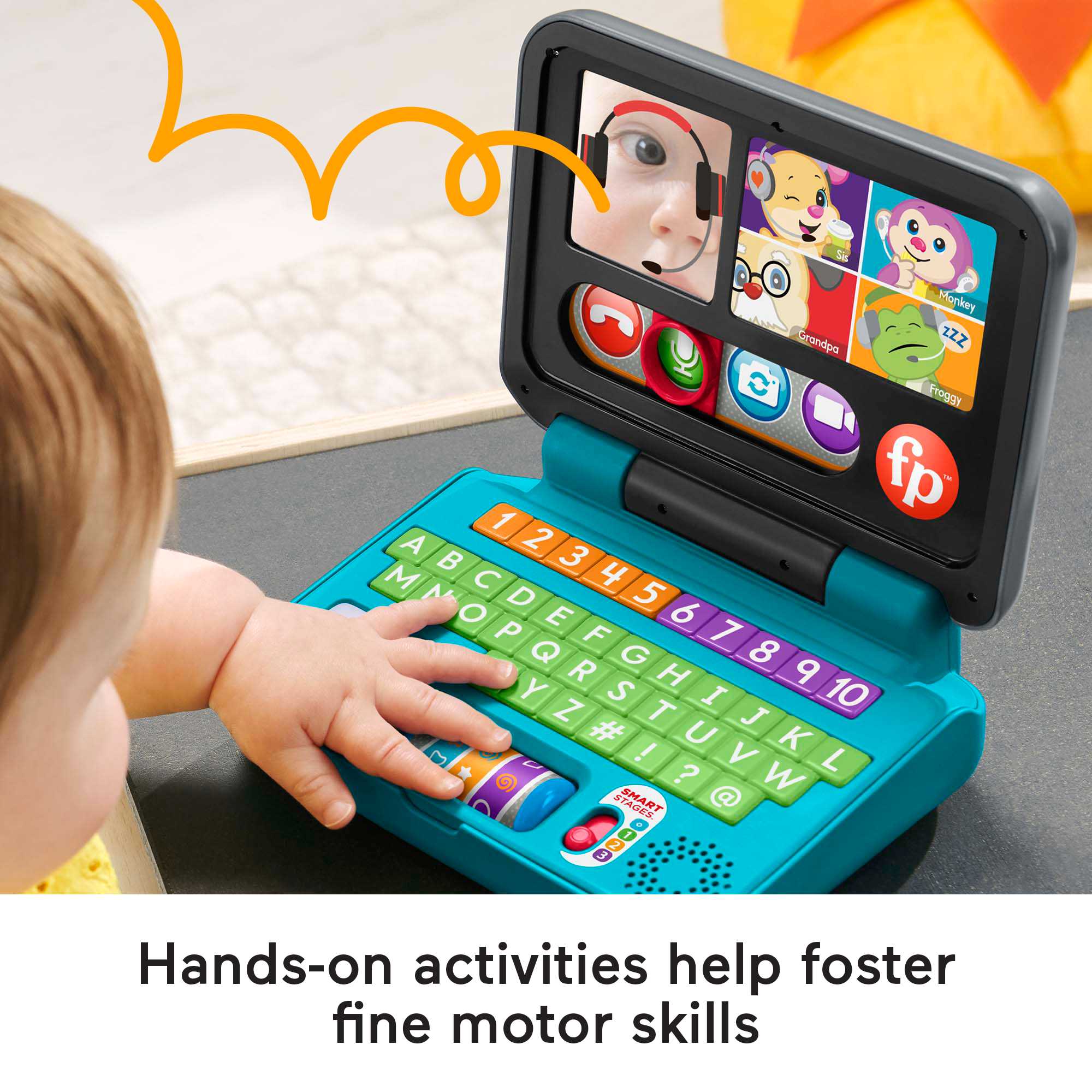 Fisher-Price Laugh & Learn Let's Connect Laptop - Image 4
