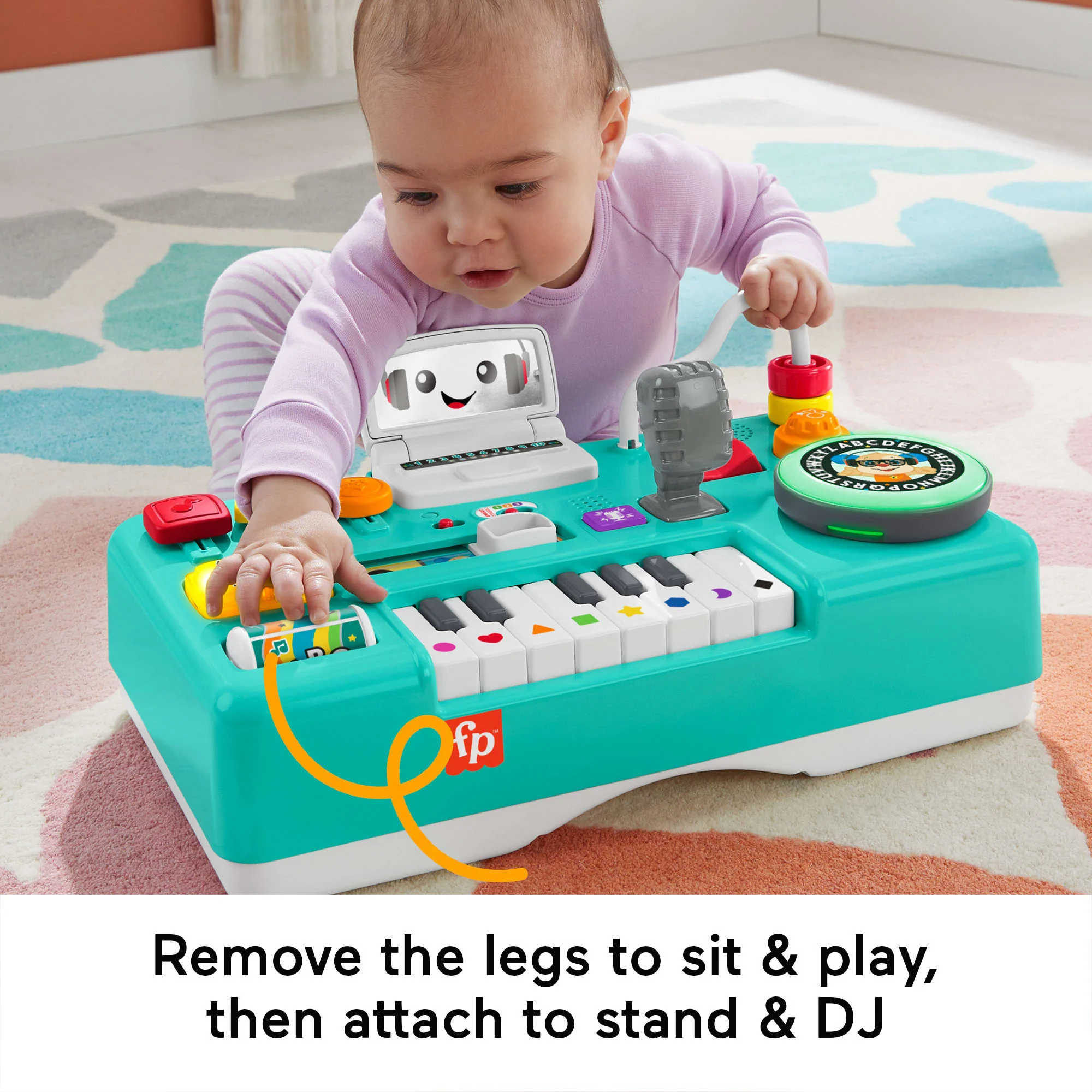 Fisher-Price Laugh & Learn Mix & Learn DJ Table - Image 5