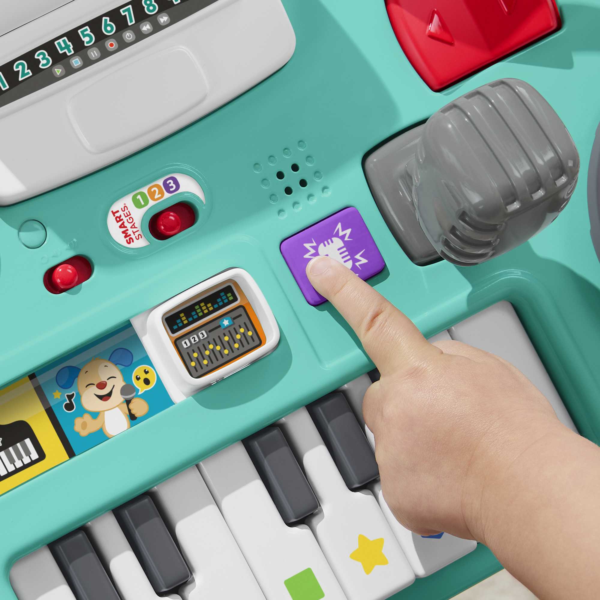 Fisher-Price Leerplezier Mixen En Leren Dj-Tafel, Muzikaal Educatief Speelgoed Voor Baby En Peuter, Meertalige Versie - Image 4