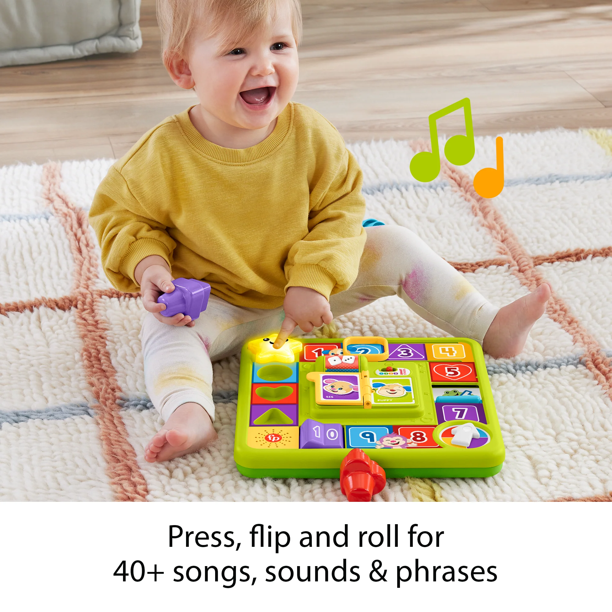 Fisher-Price Laugh & Learn Puppy's Game Activity Board - Image 3