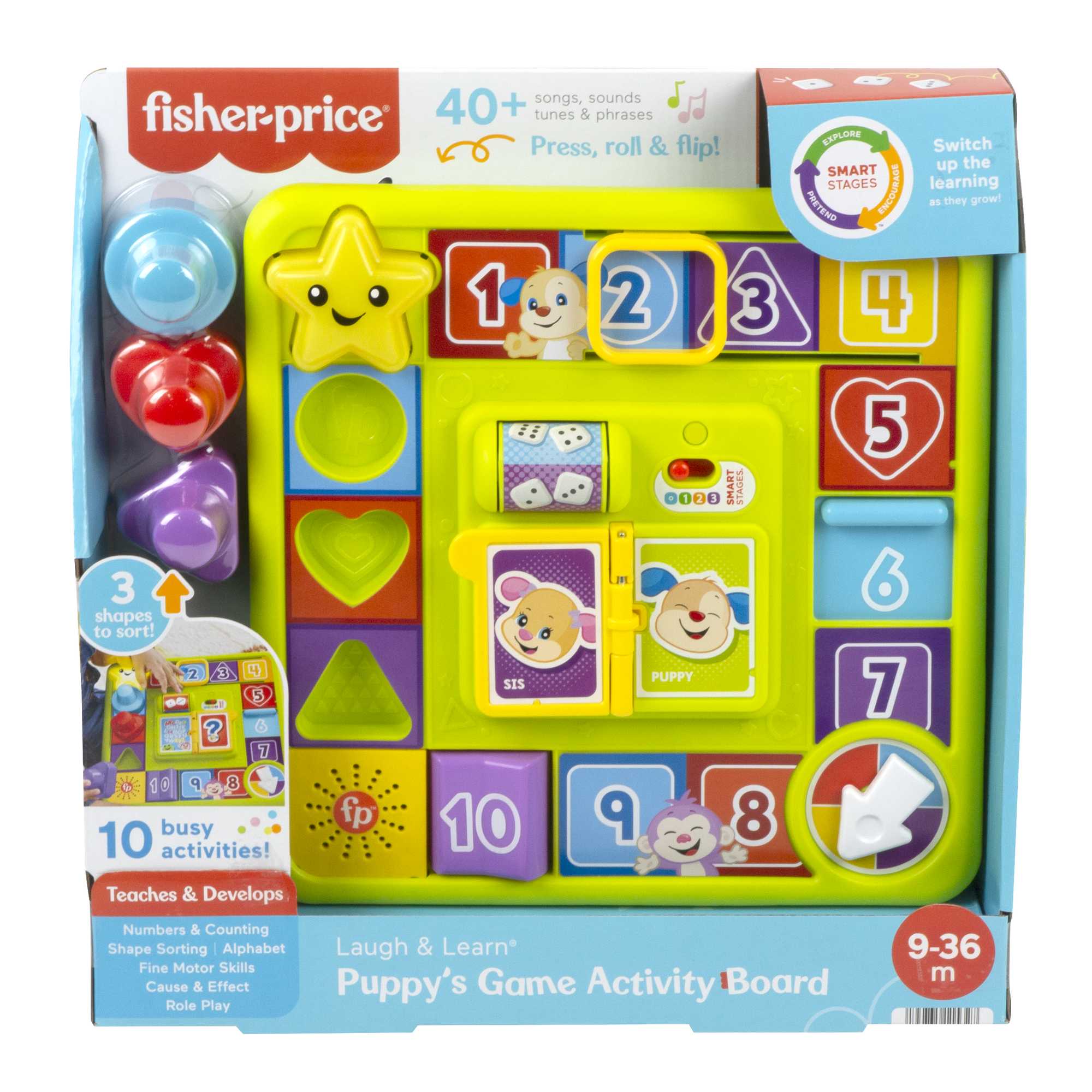 Fisher-Price Laugh & Learn Puppy's Game Activity Board - Image 6