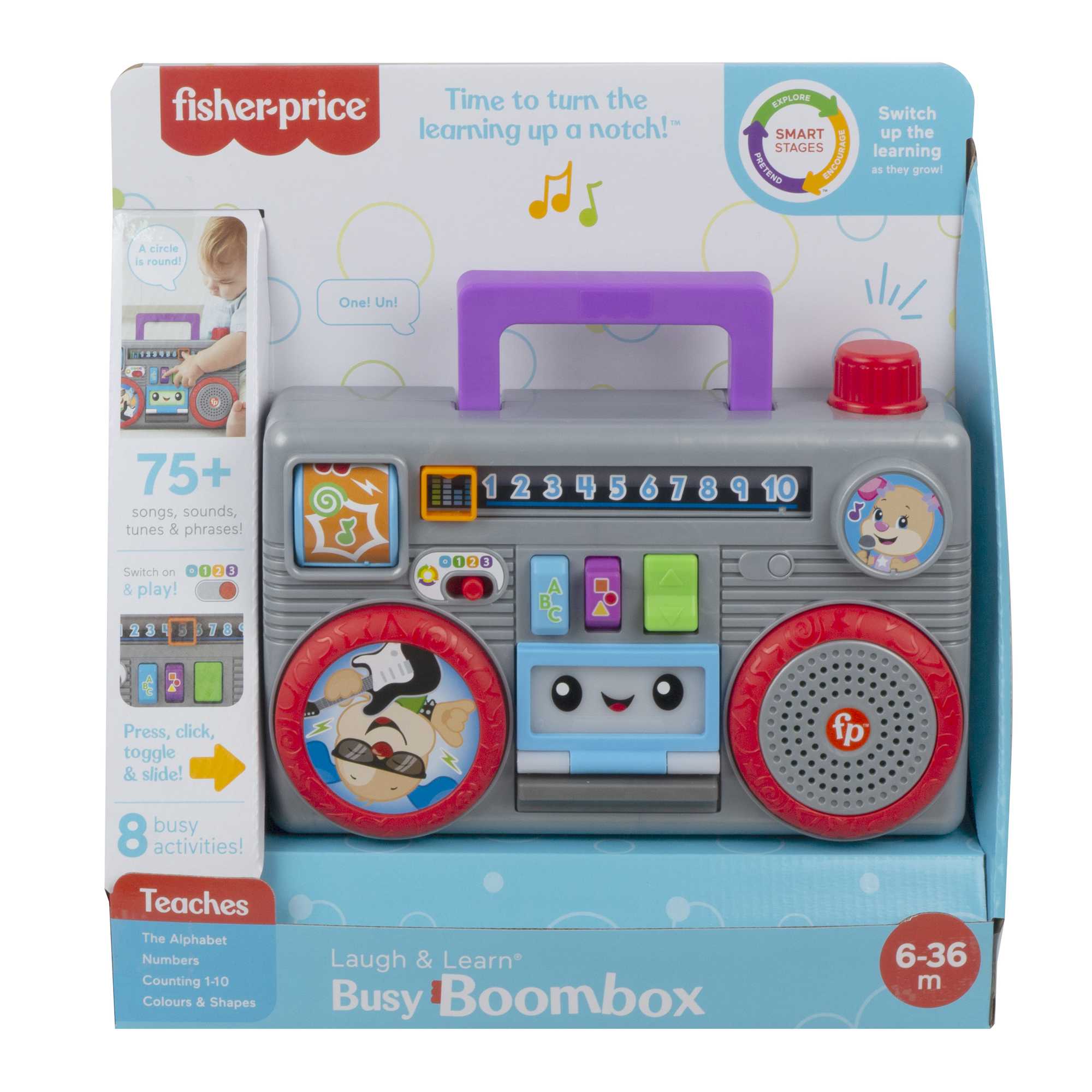 Fisher-Price Laugh & Learn Busy Boombox - Image 6