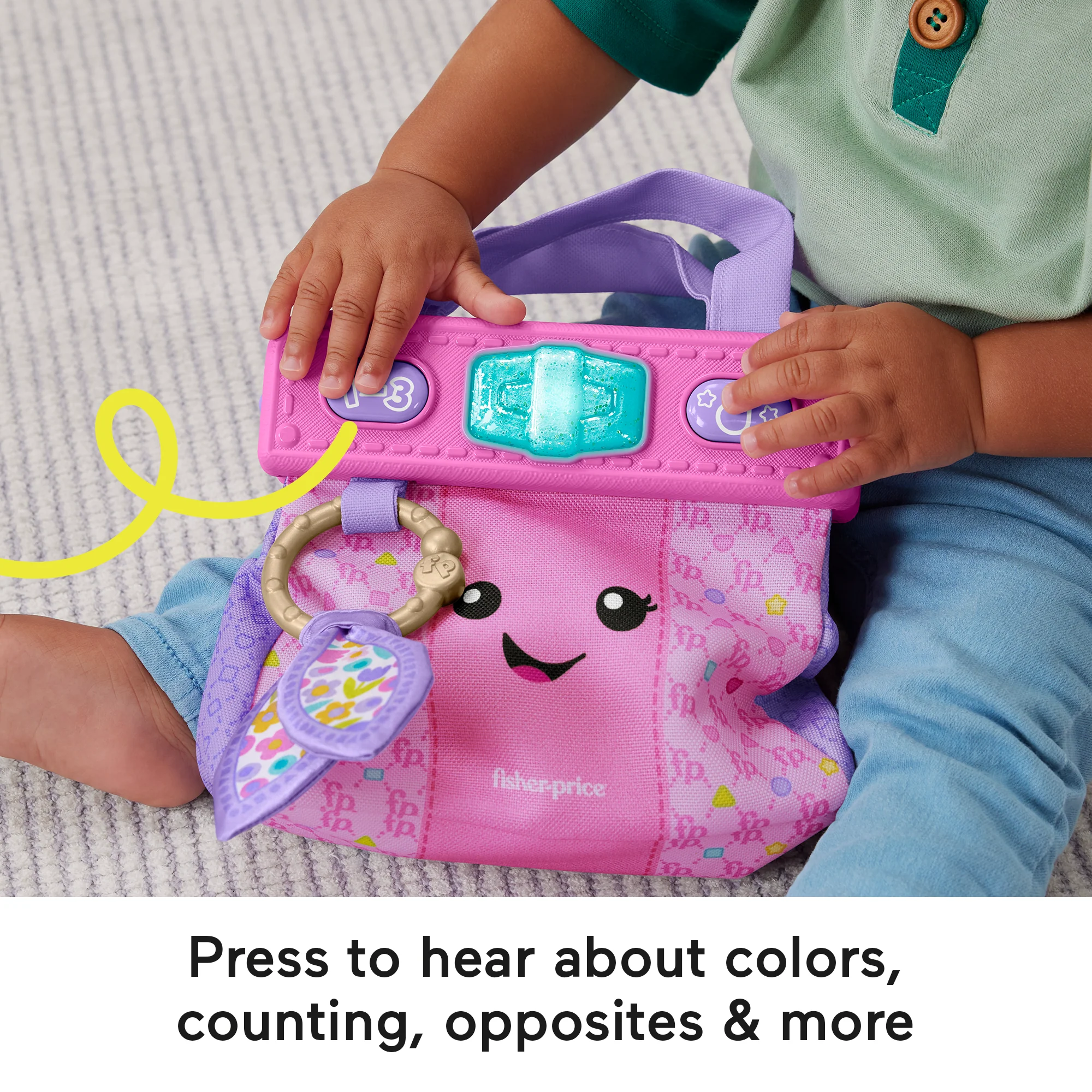 Fisher-Price Laugh & Learn Going Places Learning Purse - Image 3