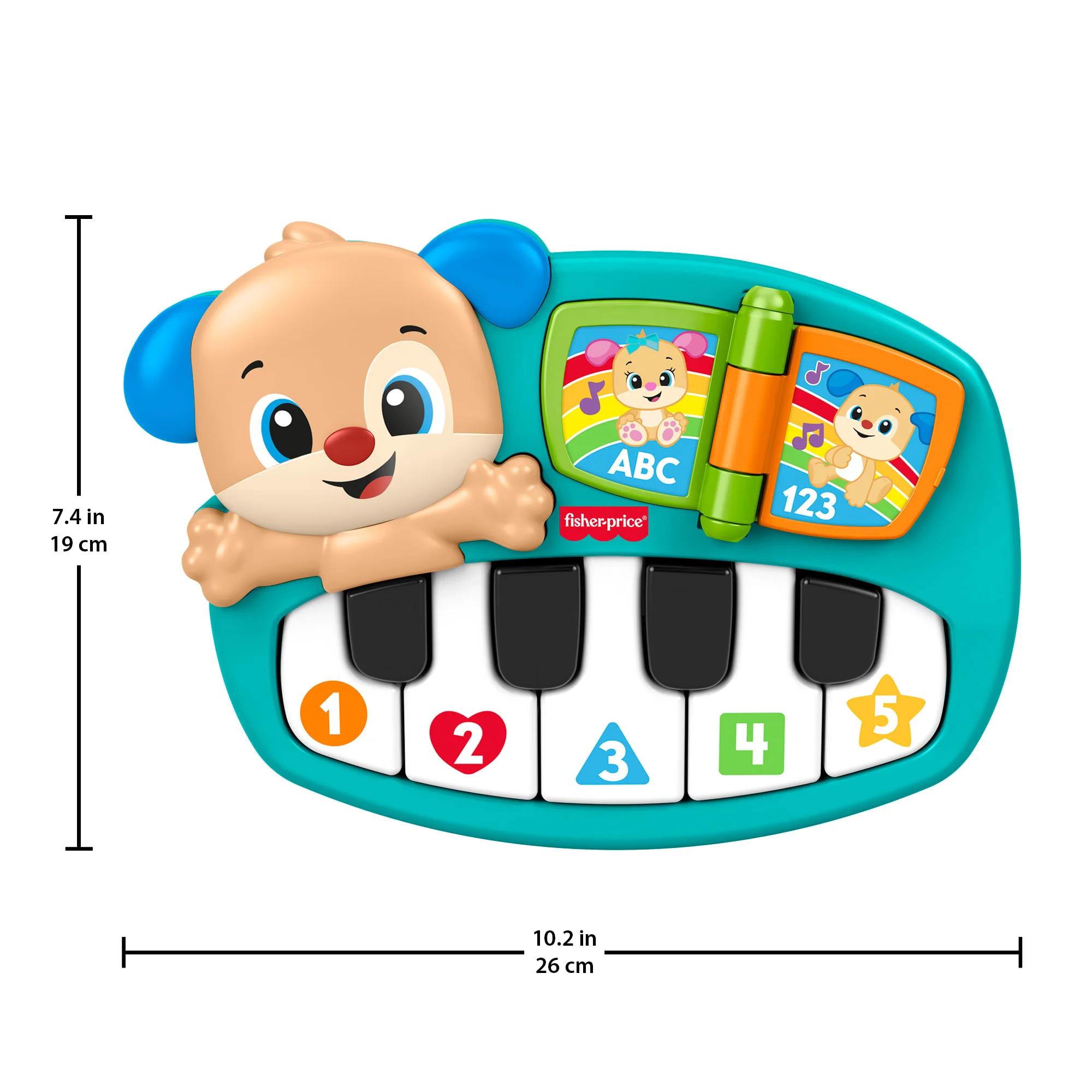 Piano De Perrito De Laugh & Learn De Fisher-Price, Juguete De Aprendizaje Musical Para Bebés Y Niños Pequeños, Versión En Castellano - Image 5