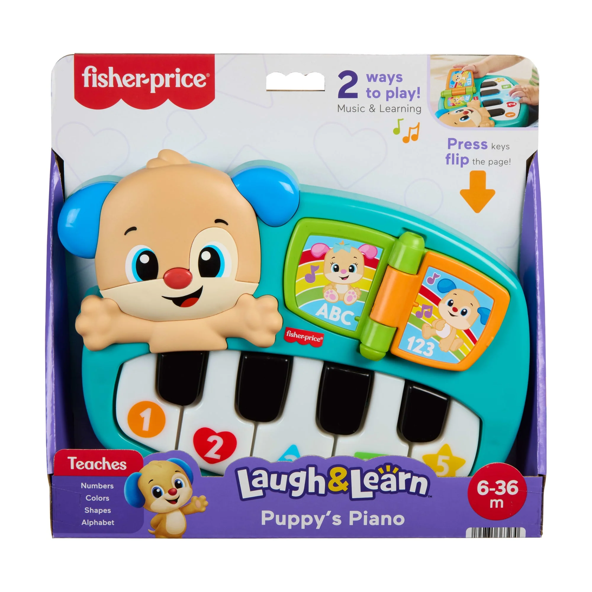 Piano De Perrito De Laugh & Learn De Fisher-Price, Juguete De Aprendizaje Musical Para Bebés Y Niños Pequeños, Versión En Castellano - Image 6