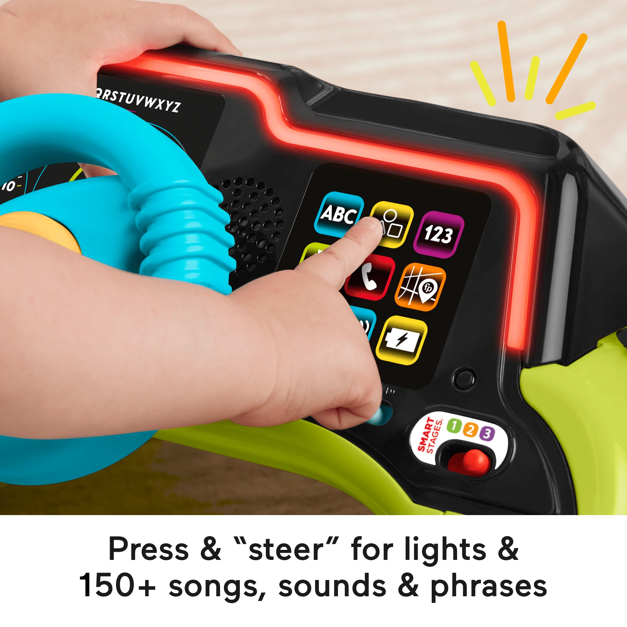 Fisher-Price Laugh & Learn Sit & Steer Driver - Image 4