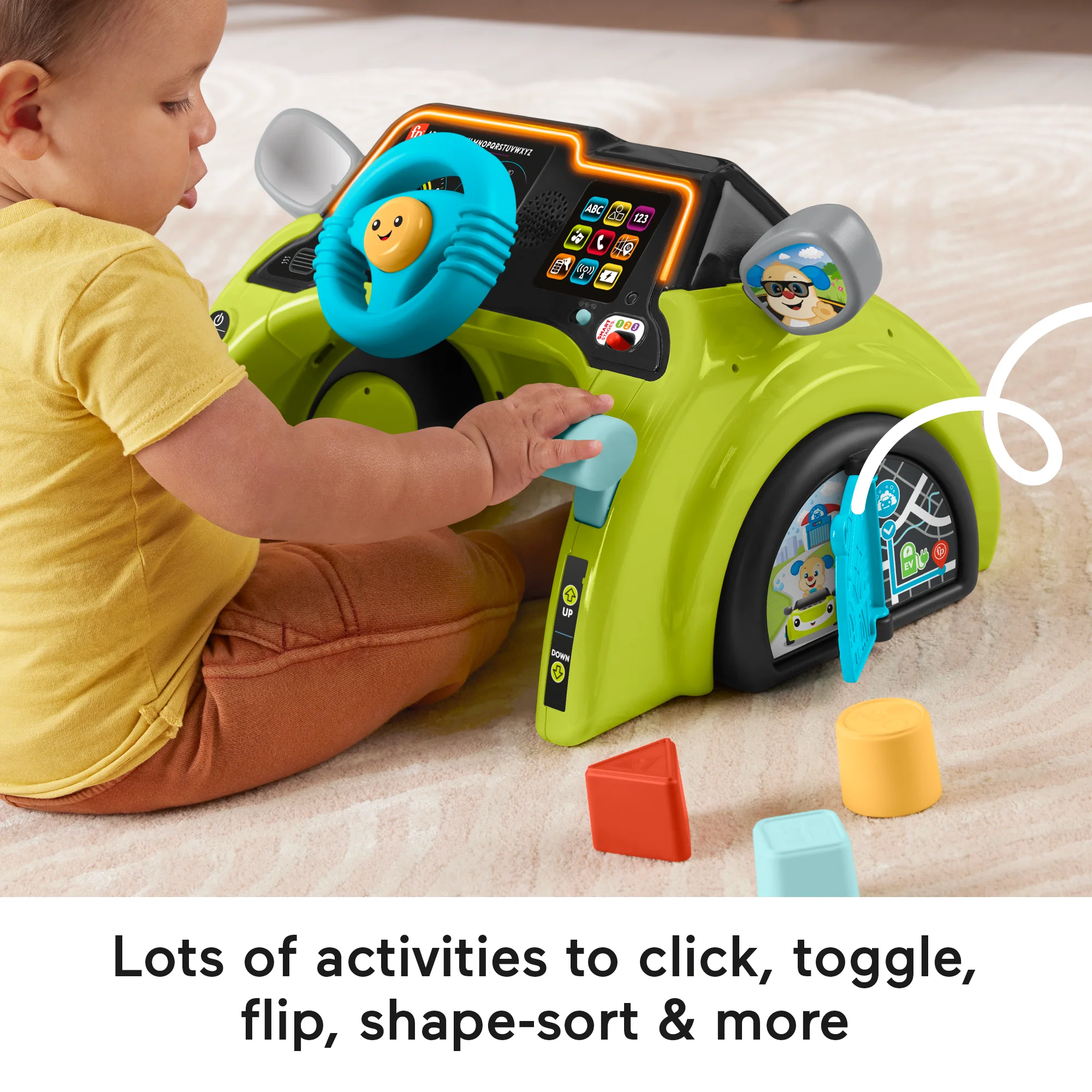 Fisher-Price Laugh & Learn Sit & Steer Driver - Image 5
