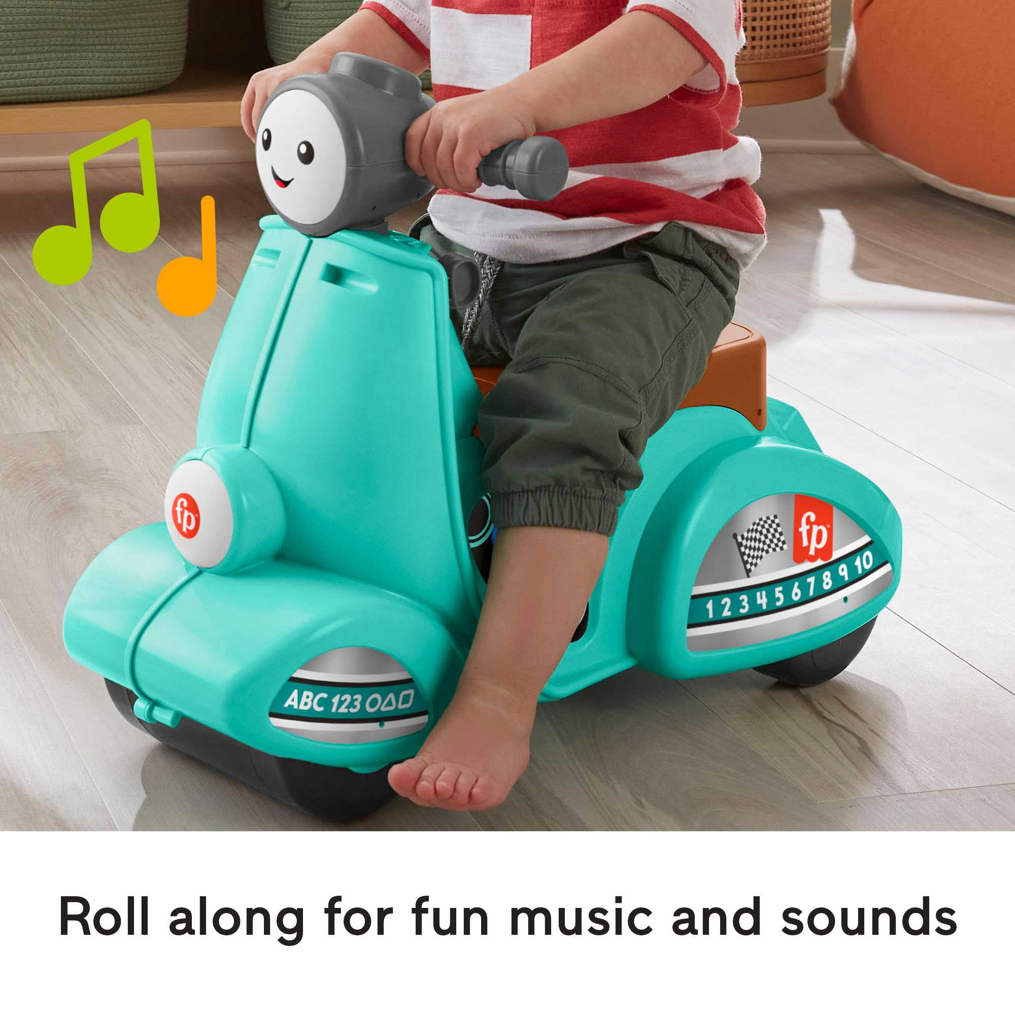 Fisher-Price Laugh & Learn Smart Stages Scooter - Image 5