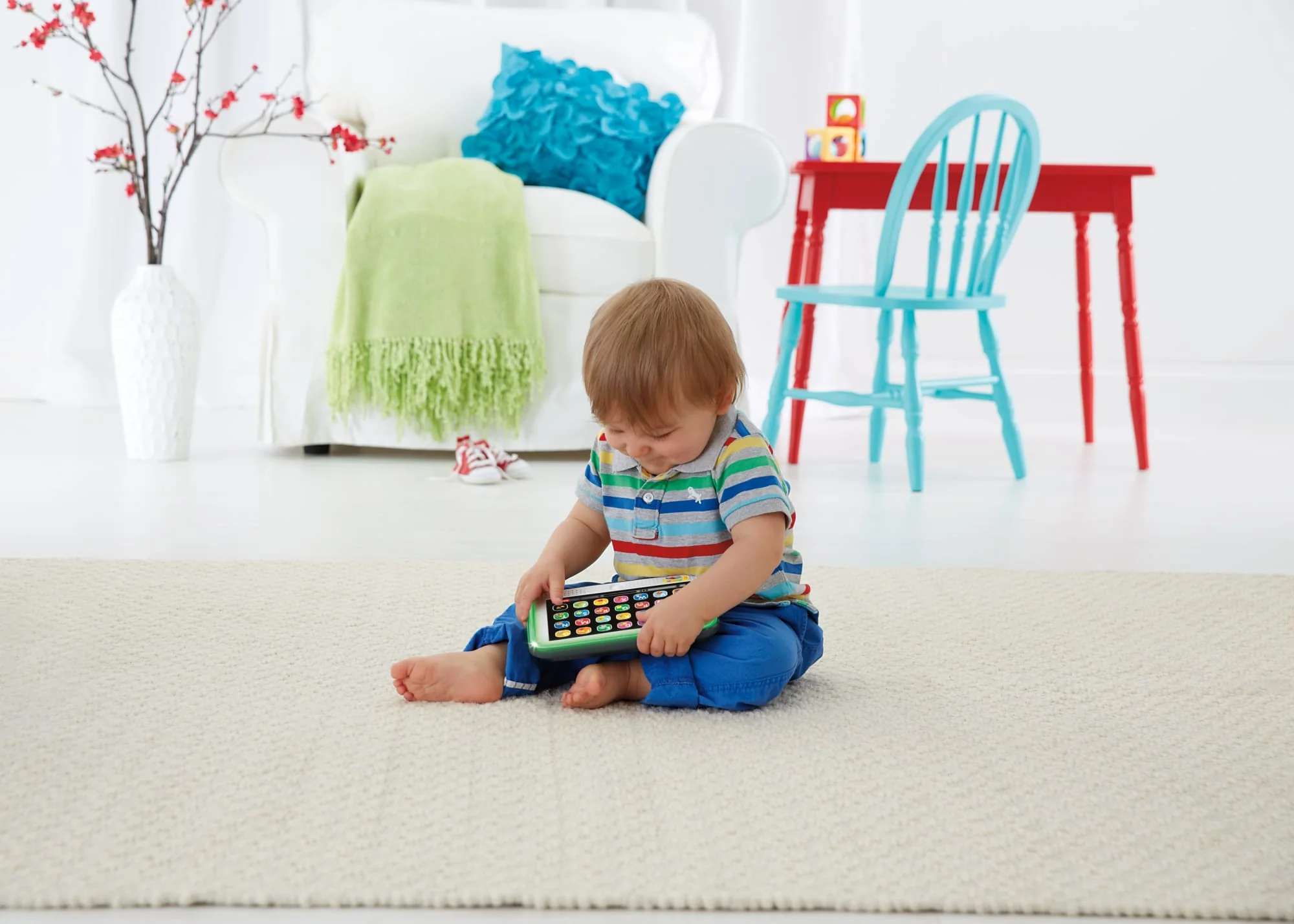 Tableta Smart Stages De Laugh & Learn De Fisher-Price, Juguete Electrónico De Aprendizaje Con Música Para Niños Y Niñas, Versión En Castellano - Image 2