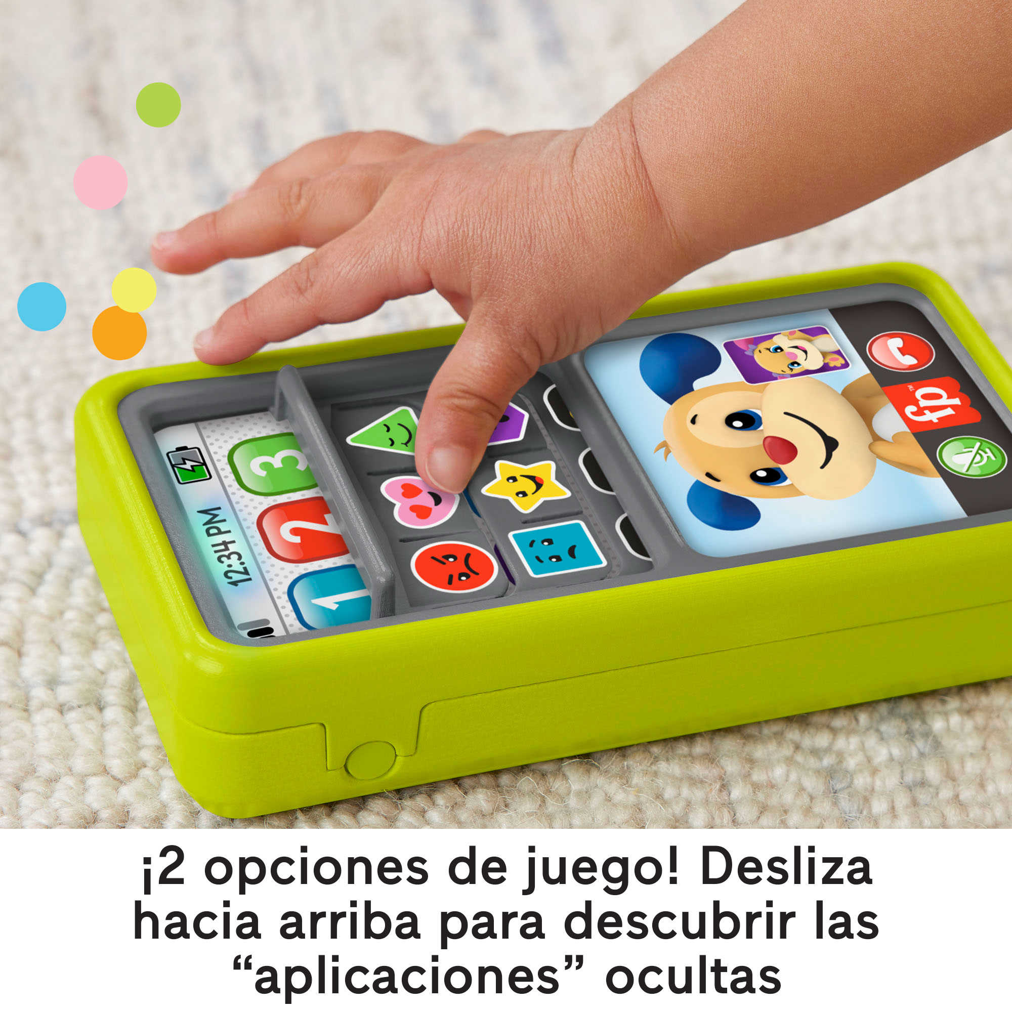 Fisher-Price Laugh & Learn Smartphone Desliza Y Aprende 2 En 1 - Image 4