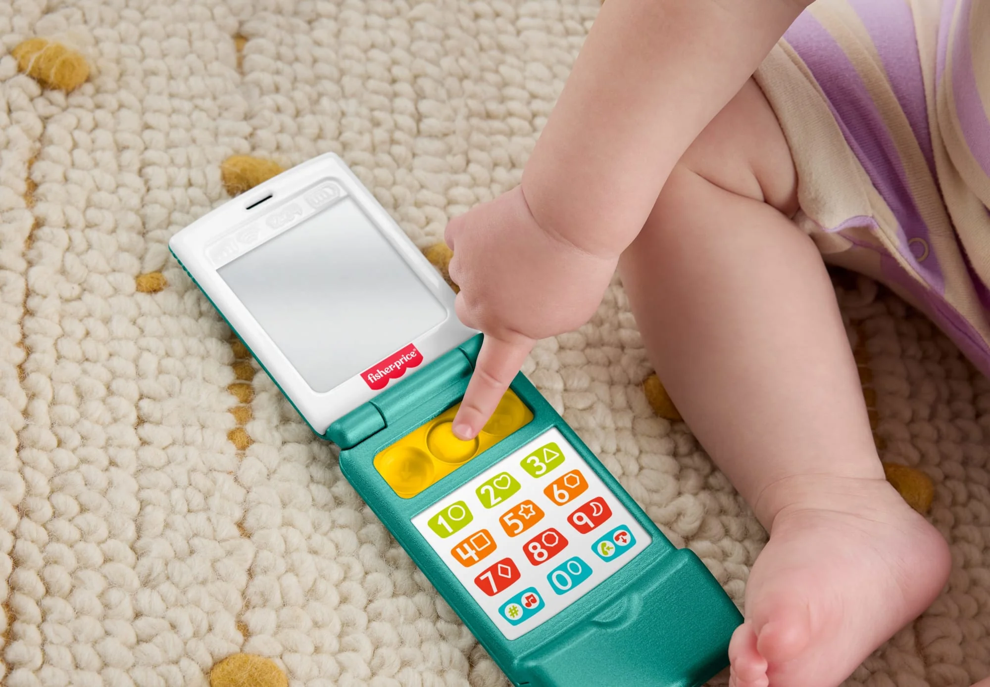 Juguete De Aprendizaje Musical Teléfono Móvil De Laugh & Learn De Fisher-Price Para Bebés Y Niños Y Niñas Pequeños, Versión Multilingüe - Image 5