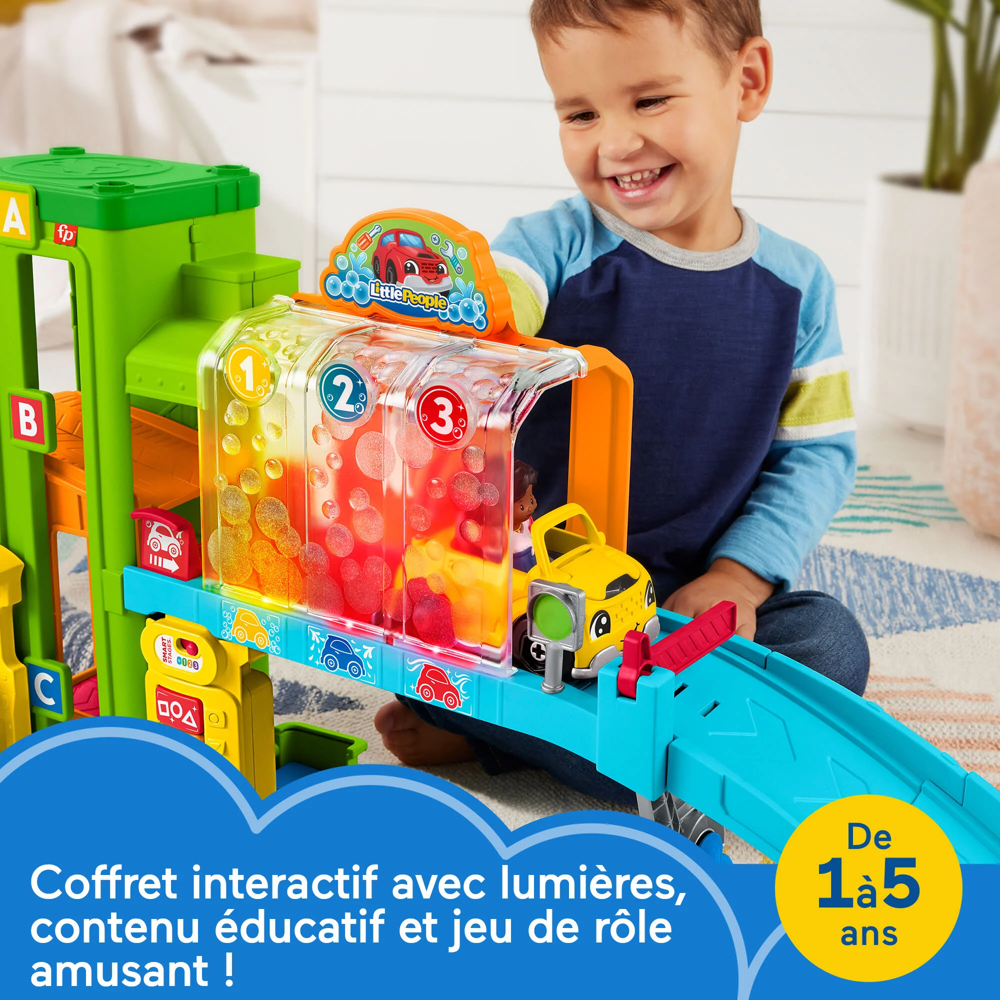 Fisher-Price - Le Garage De Little People - Jouet D'Éveil - 12 Mois Et + - Image 2