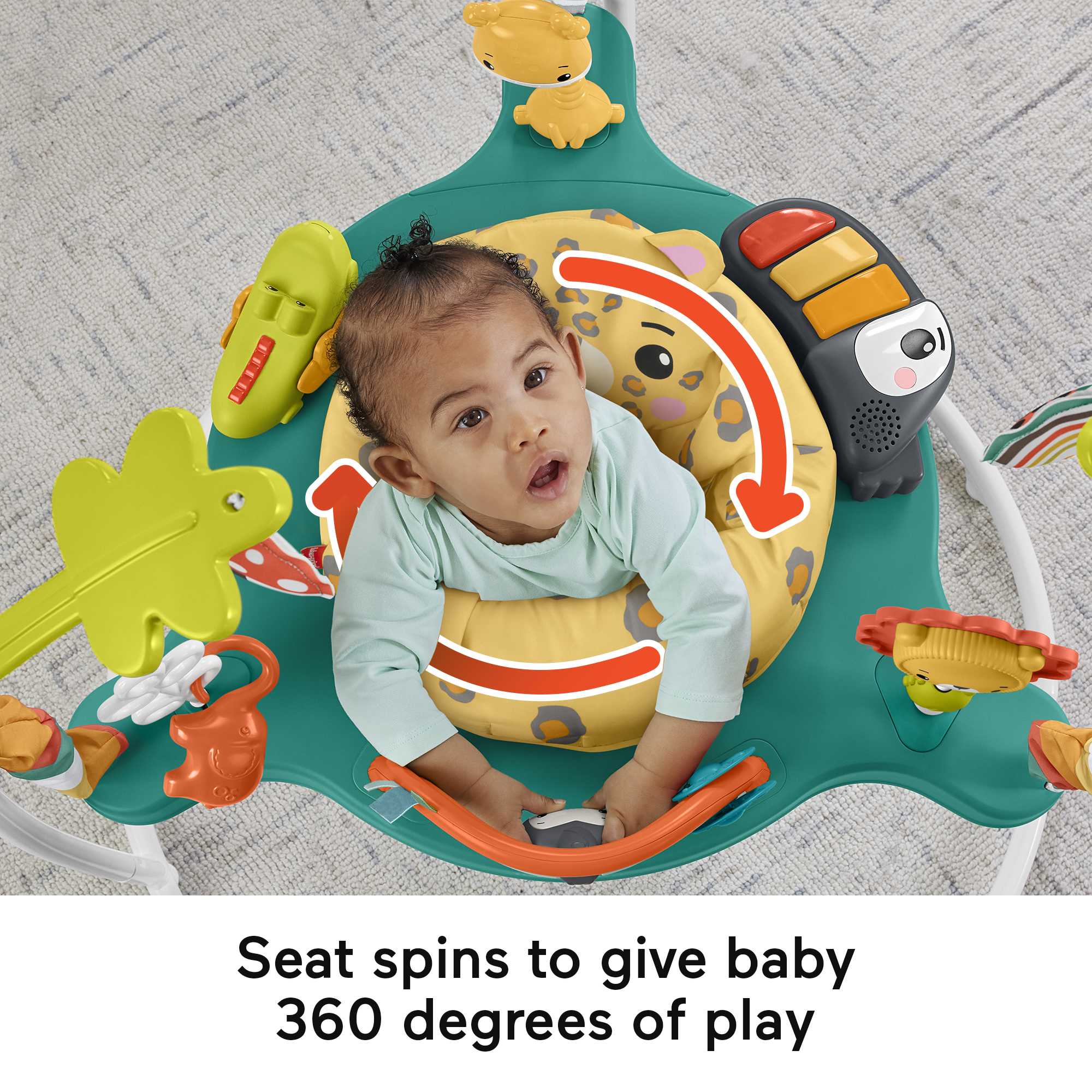 Fisher-Price Leaping Leopard Jumperoo - Image 3