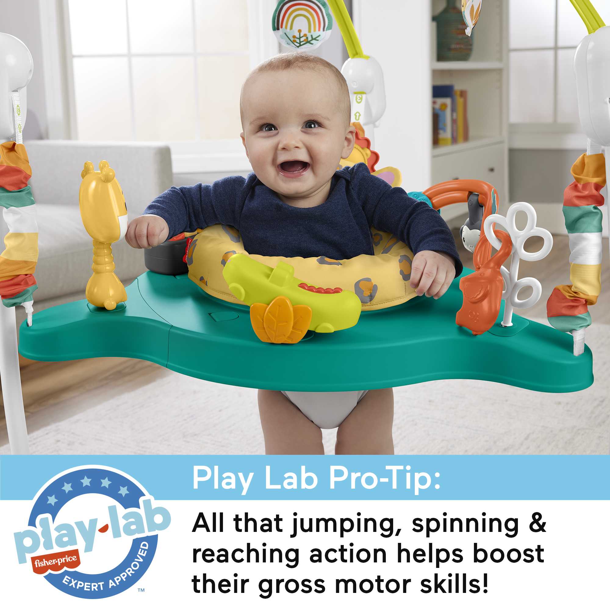 Fisher-Price Leaping Leopard Jumperoo - Image 7