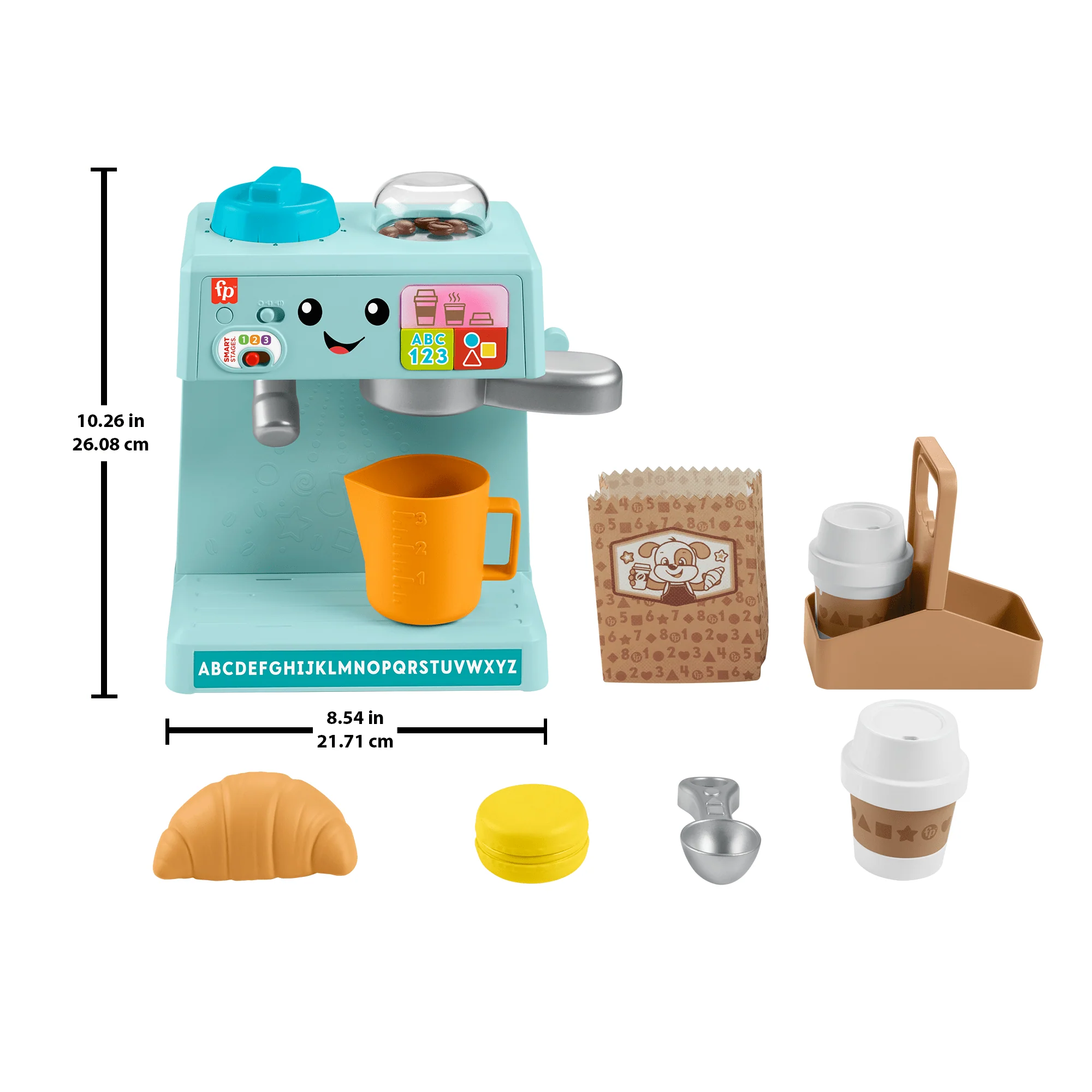 Fisher-Price Leerplezier Leren en Serveren Koffiemachine - Image 4