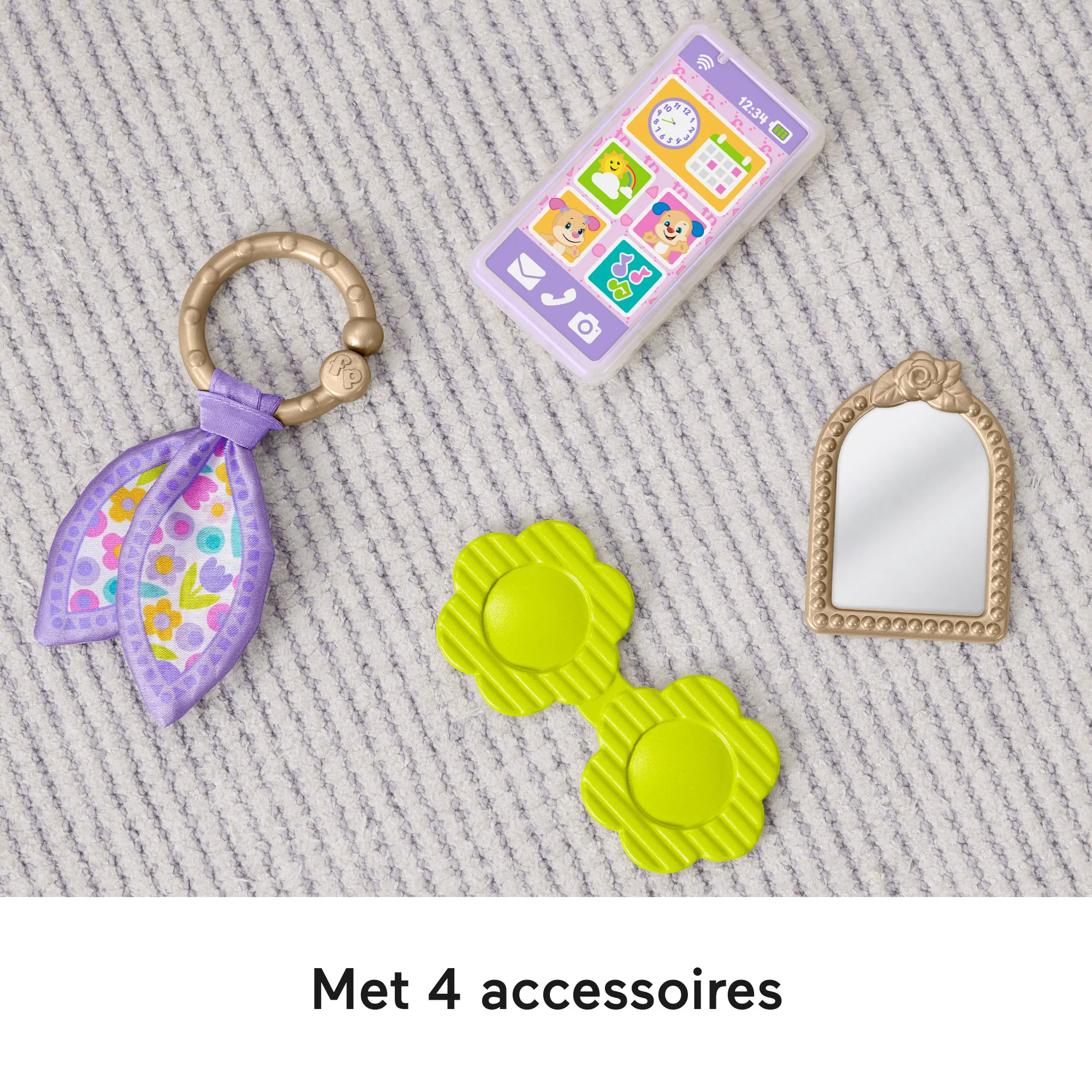 Fisher-Price Leerplezier Op Stap Ontdekkingstas, Baby- En Peuterspeelgoed, Tas En Accessoires, Nederlandse Versie - Image 5