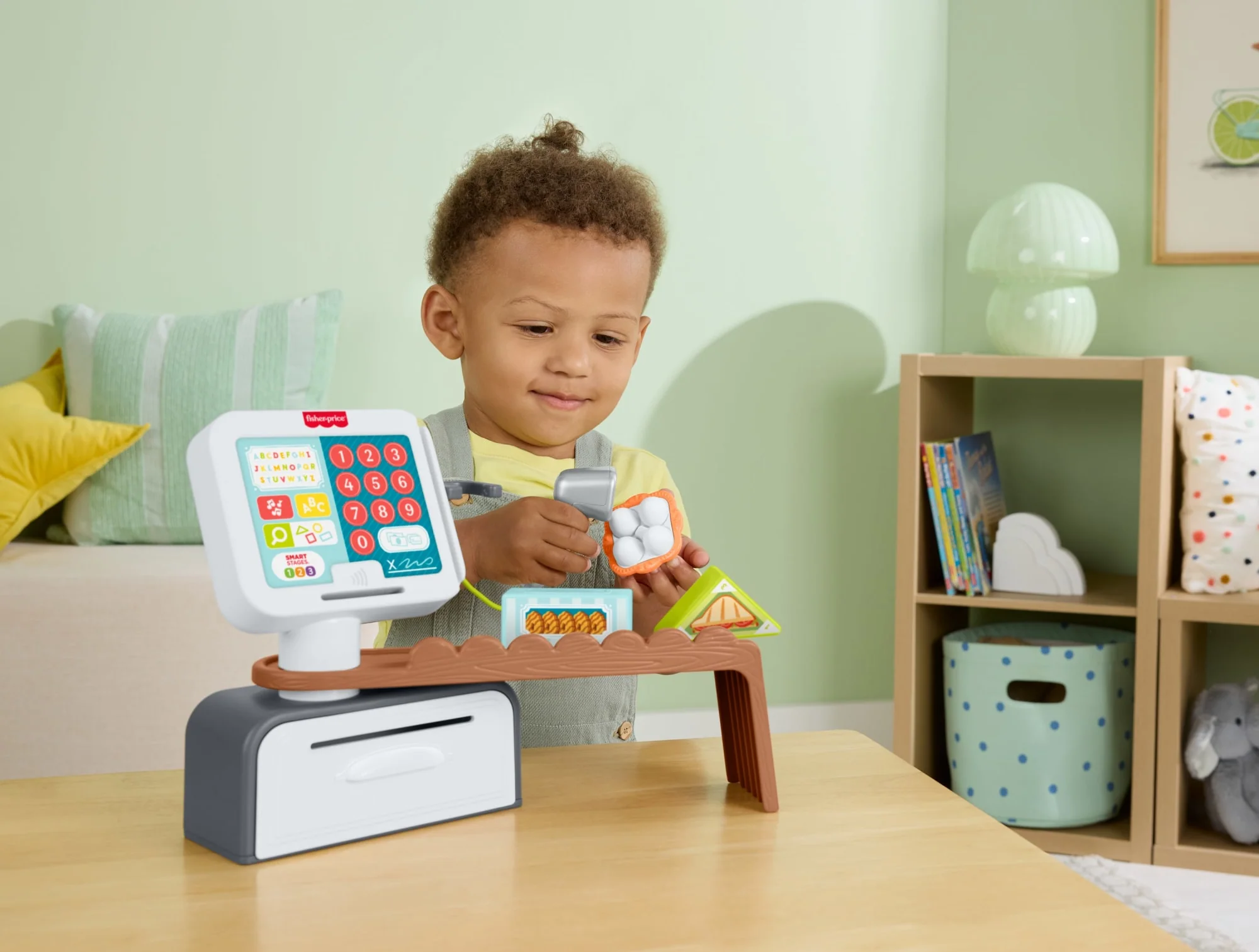 Fisher-Price Leerplezier Tellen En Shoppen Kassa, Elektronisch Educatief Speelgoed, Meertalige Versie - Image 2