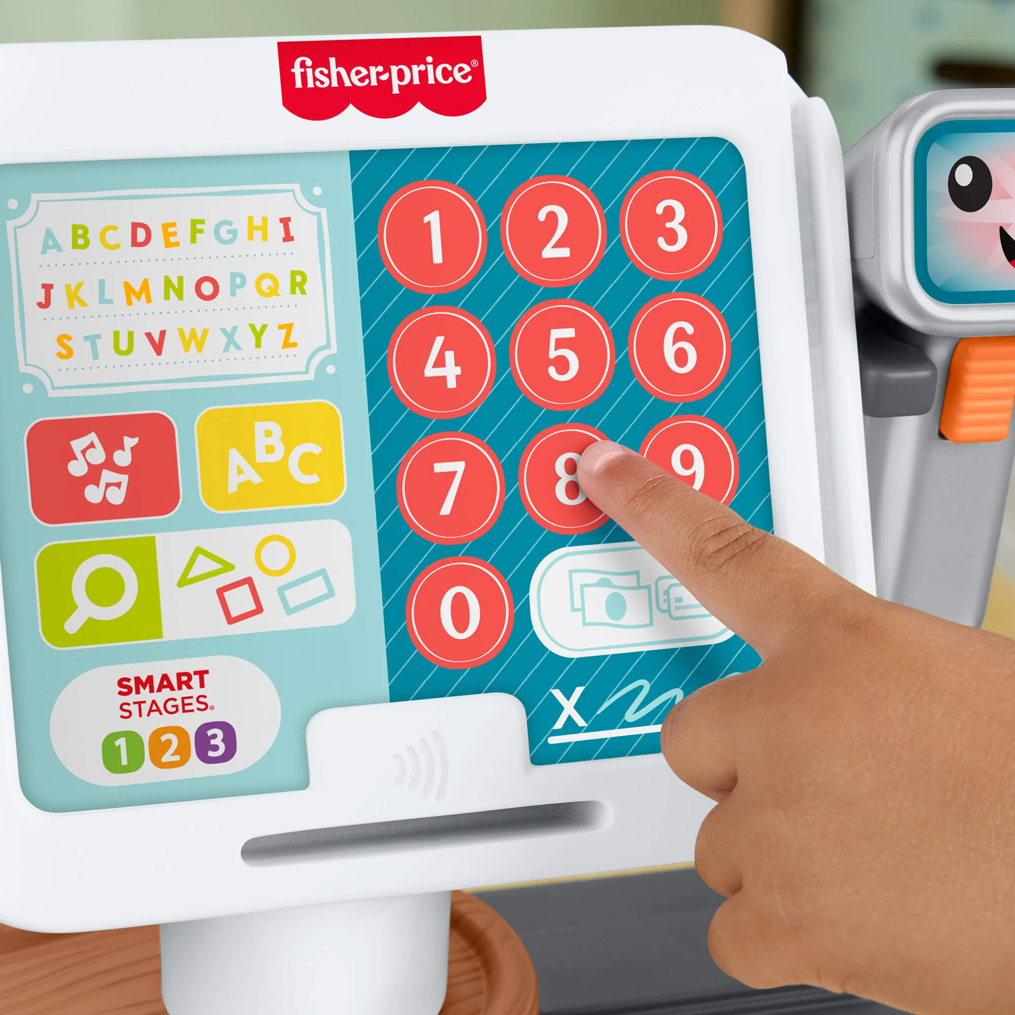 Fisher-Price Leerplezier Tellen En Shoppen Kassa, Elektronisch Educatief Speelgoed, Meertalige Versie - Image 3