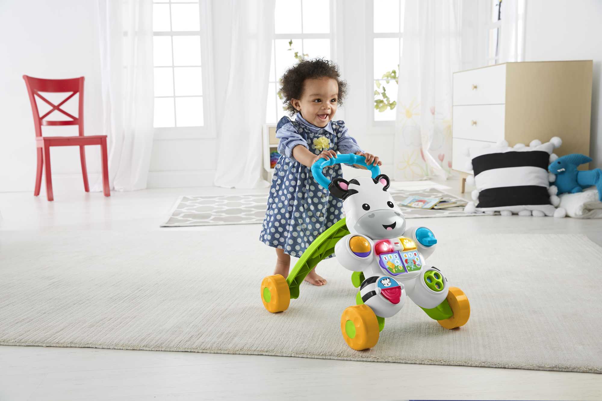 Fisher-Price Lern Mit Mir – Zebra Lauflernwagen - Image 3