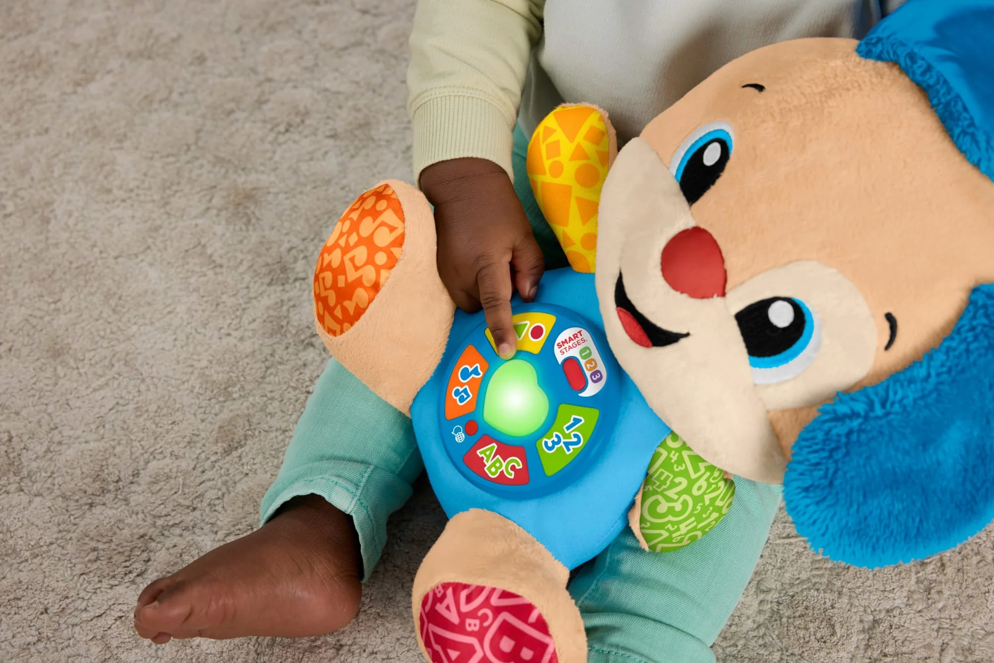 Fisher-Price Lernspaß Smart Stages Plüsch-Hündchen Für Babys, Musikalisches Lernspielzeug, Mehrsprachige Version - Image 5