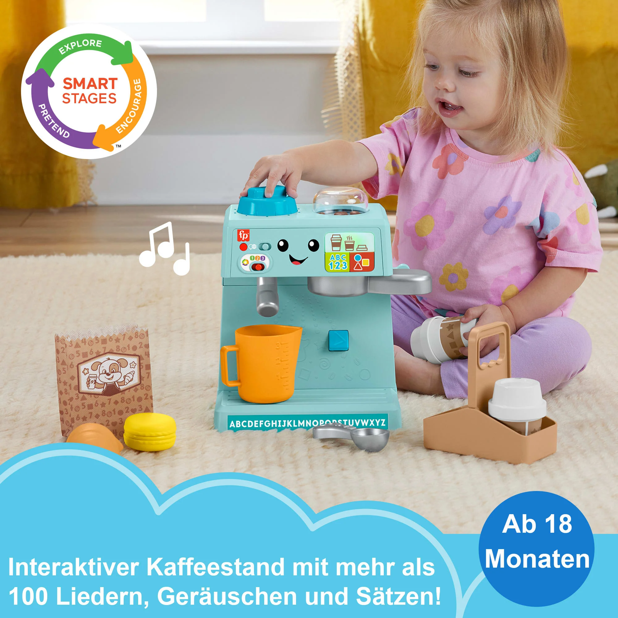 Fisher-Price Lernspaß Mein Barista-Set E3 - Image 2