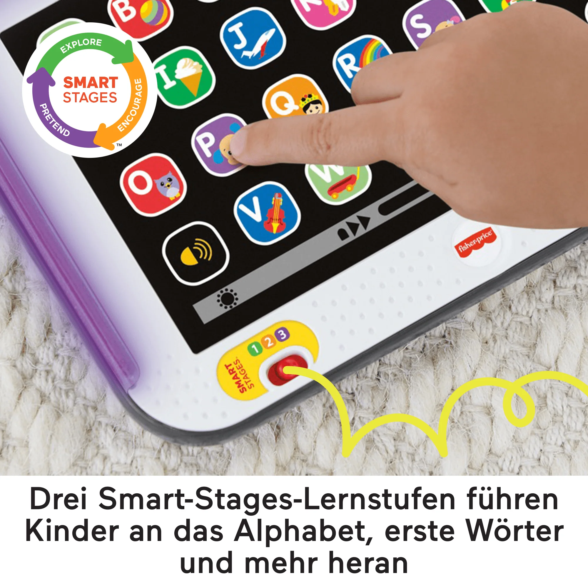 Fisher-Price Lernspaß Tablett (D) - Image 3