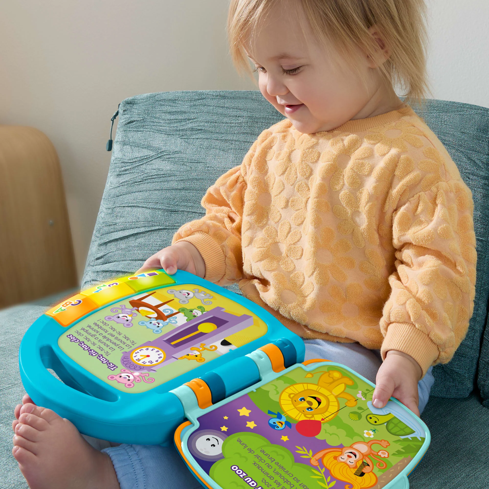 Fisher-Price - Les Comptines Préférées Des Tout-Petits -Livre Musical - Image 2