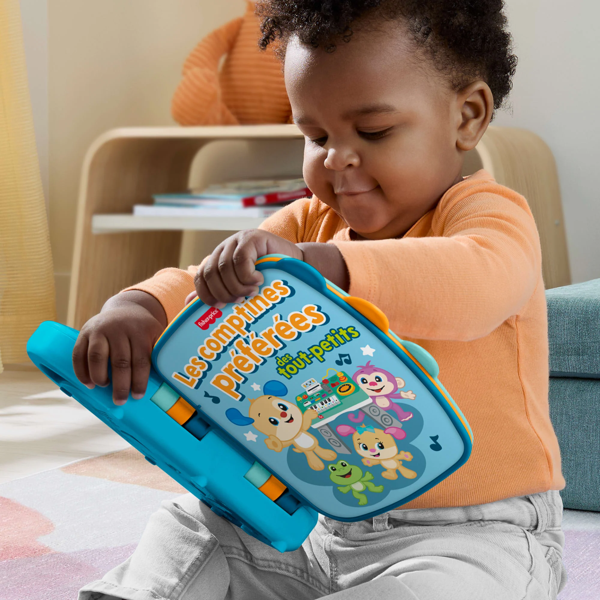 Fisher-Price - Les Comptines Préférées Des Tout-Petits -Livre Musical - Image 3