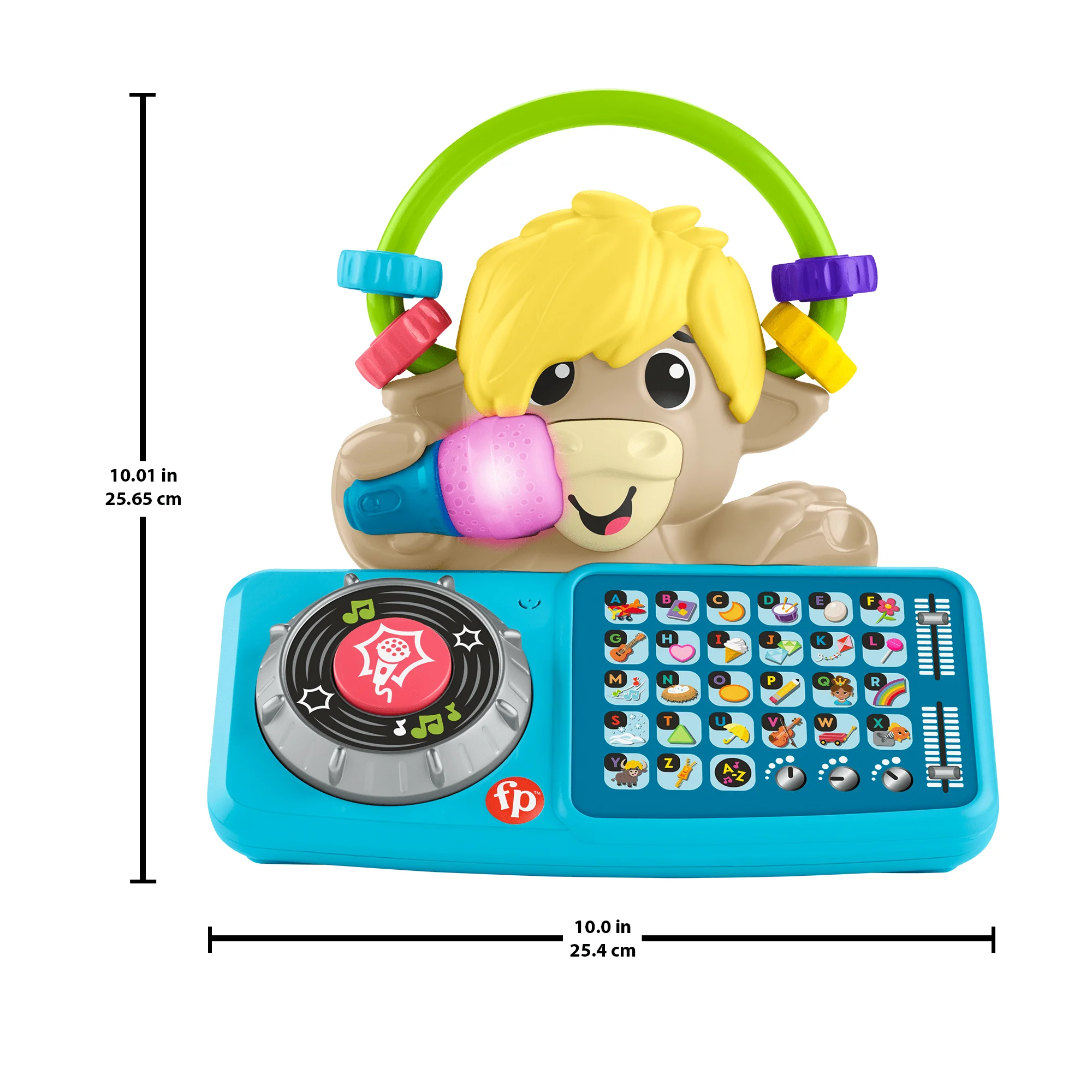 Fisher-Price Juguete Educativo Musical Yak De La Banda Animal, Para Niños A Partir De 9 Meses - Image 2