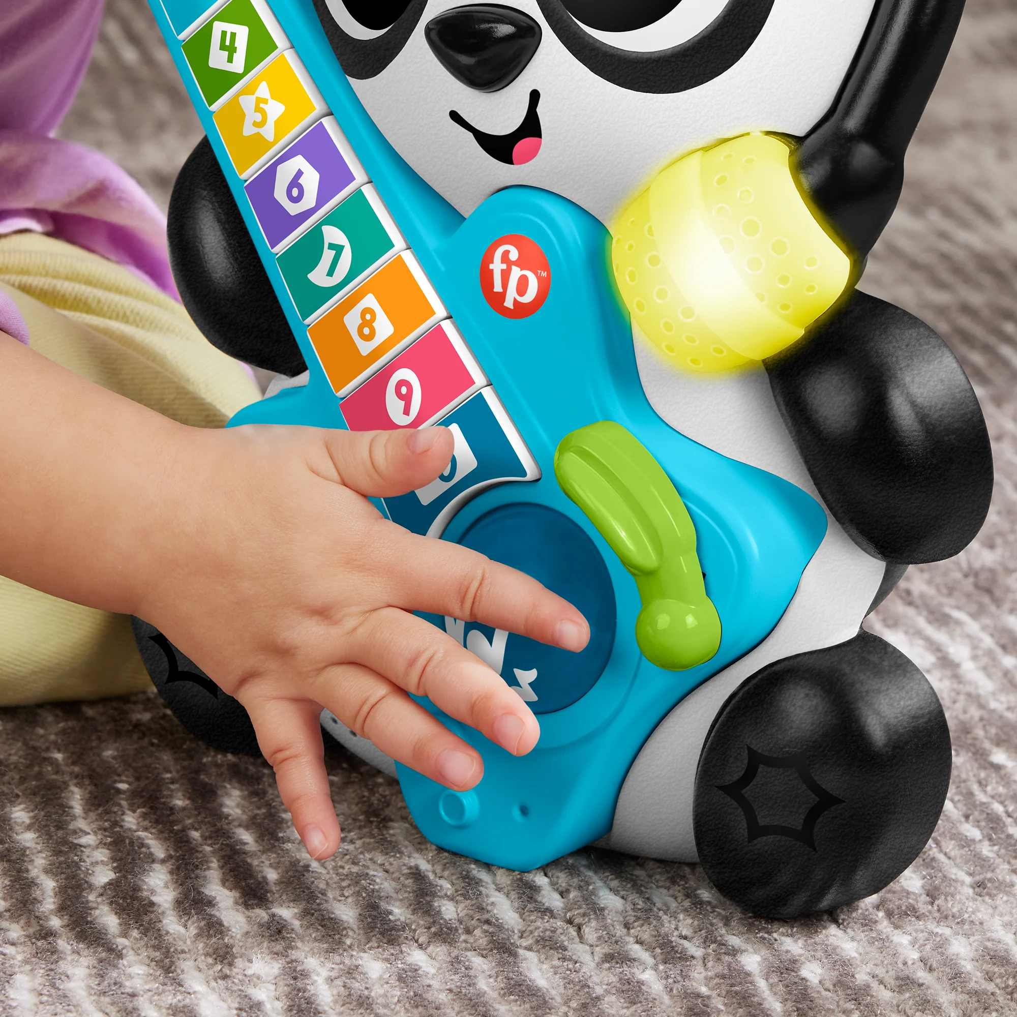 Fisher-Price Link Squad Πάντα Ο Κιθαρούλης Εκπαιδευτικό Βρεφικό Παιχνίδι Με Μουσική Και Φώτα, Ελληνική Έκδοση - Image 4