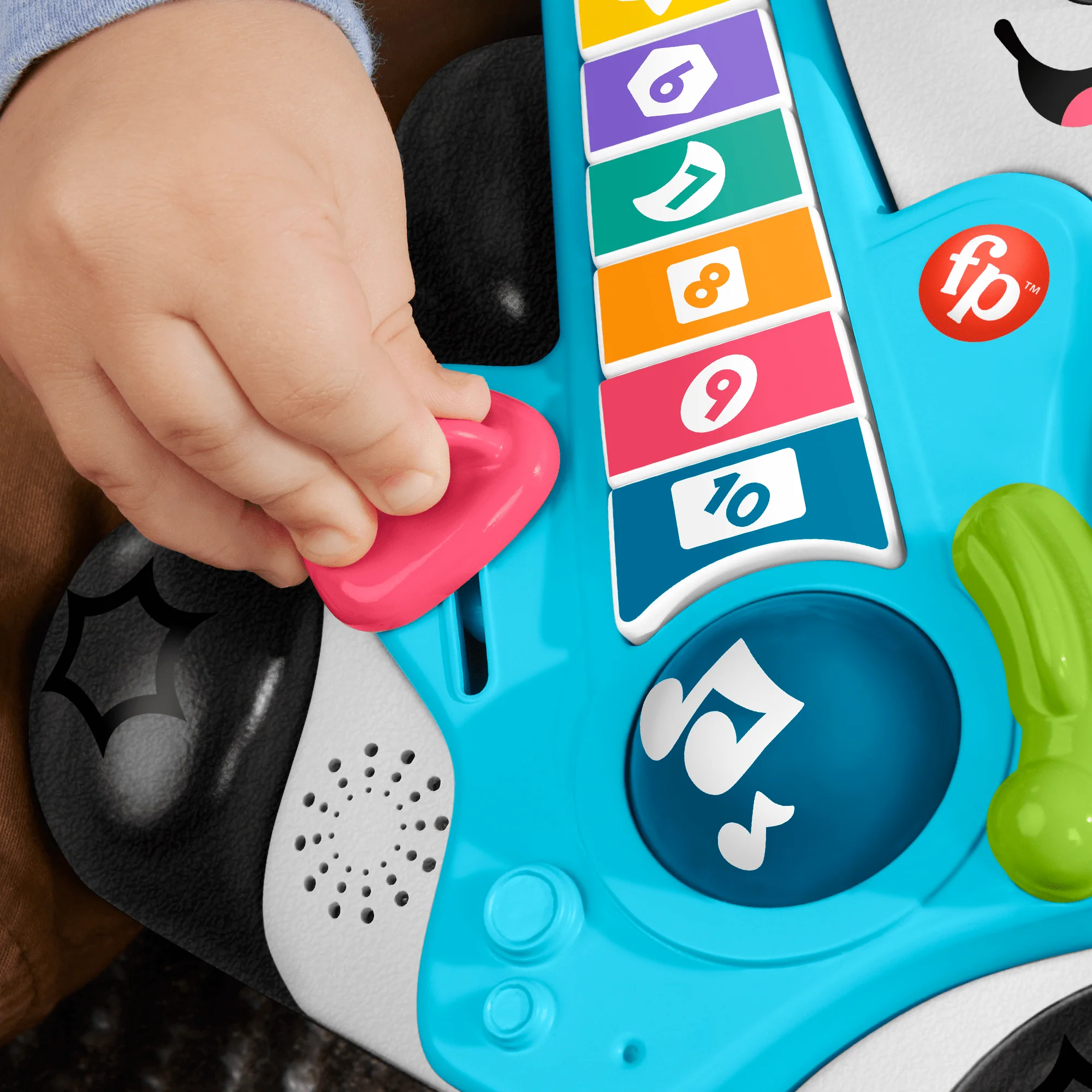 Fisher-Price Link Squad Πάντα Ο Κιθαρούλης Εκπαιδευτικό Βρεφικό Παιχνίδι Με Μουσική Και Φώτα, Ελληνική Έκδοση - Image 6