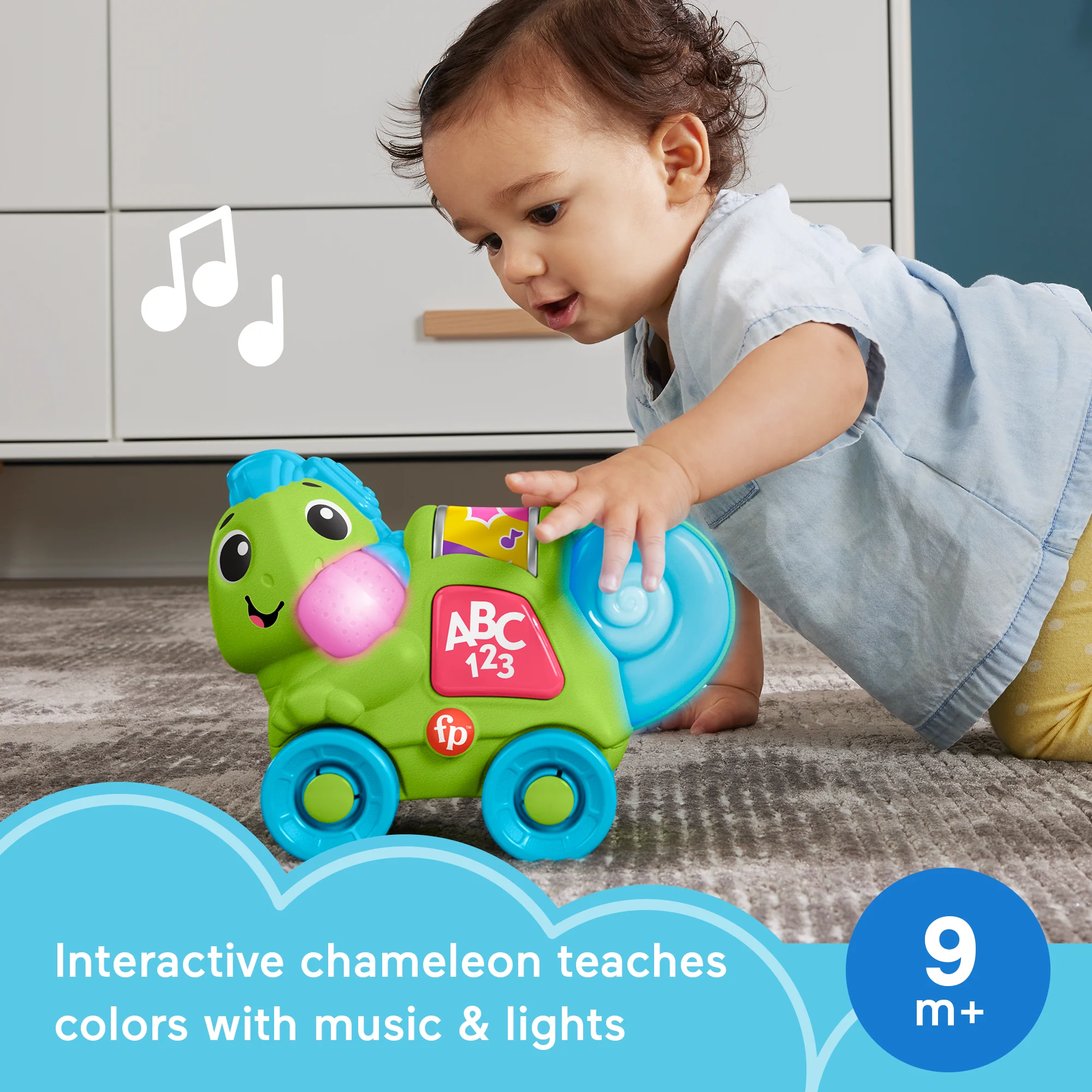 Fisher-Price Link Squad Crawl 'n Colors Chameleon - Image 2