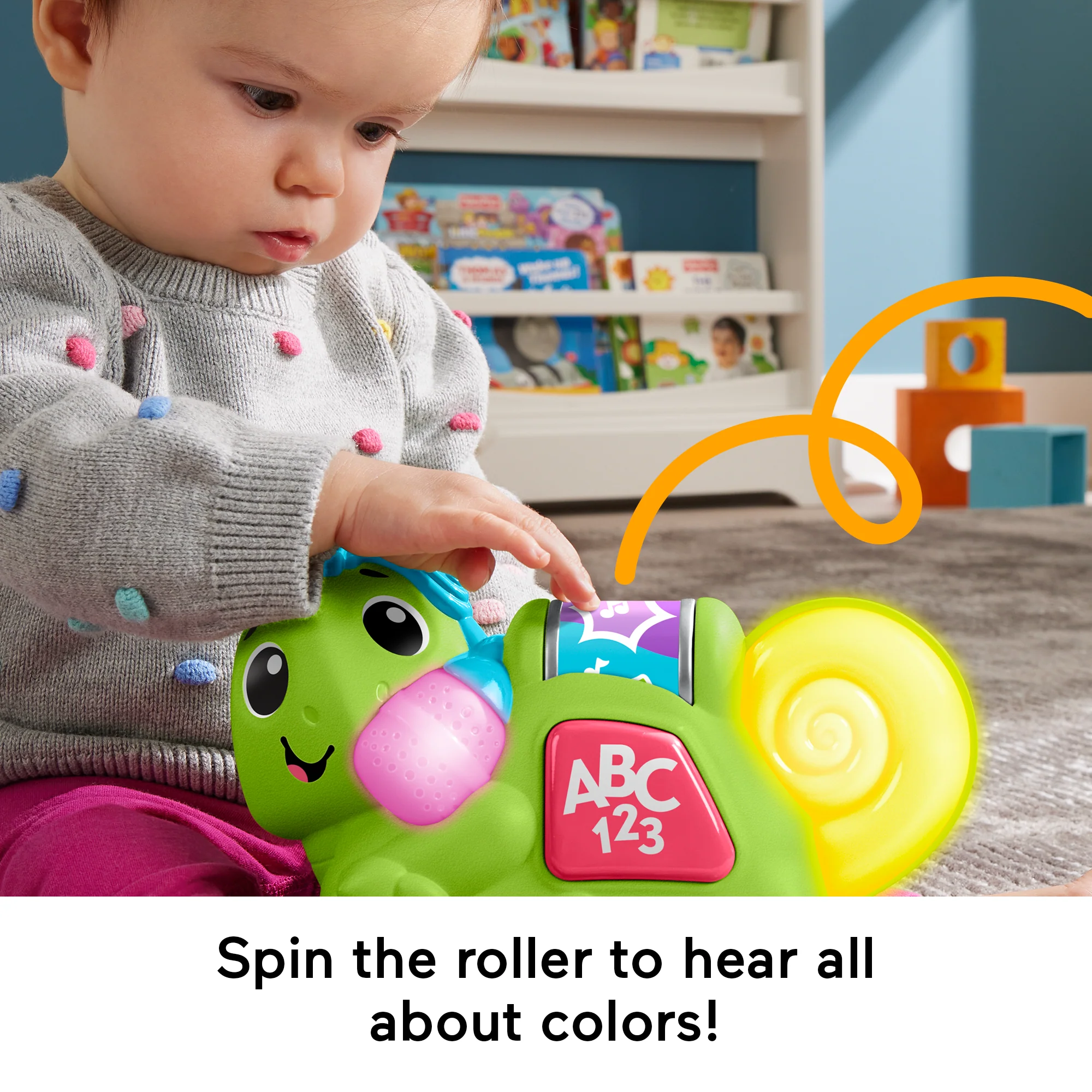 Fisher-Price Link Squad Crawl 'n Colors Chameleon - Image 4