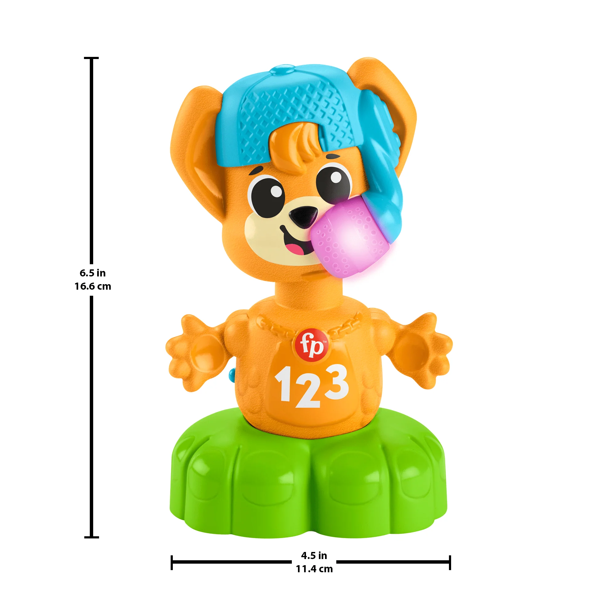 Fisher-Price Link Squad Heyecanlı Tilki Eğitici Bebek Oyuncağı, Türkçe - Image 2