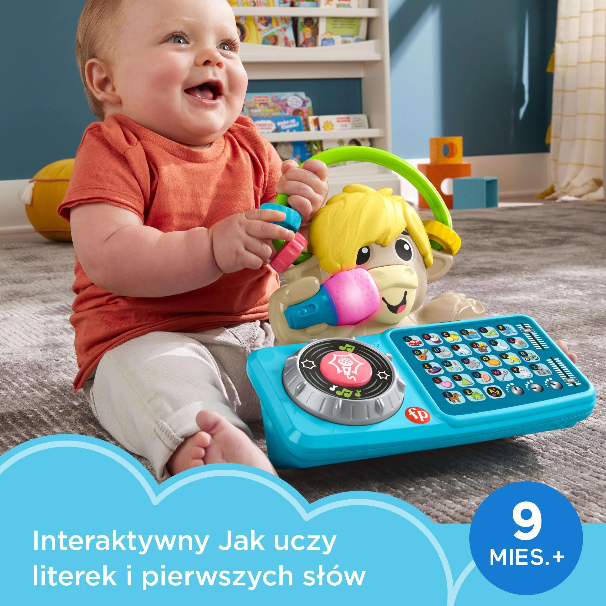Fisher-Price Link Squad Jak Literki I Słówka Zabawka Edukacyjna Polska Wersja Językowa - Image 2
