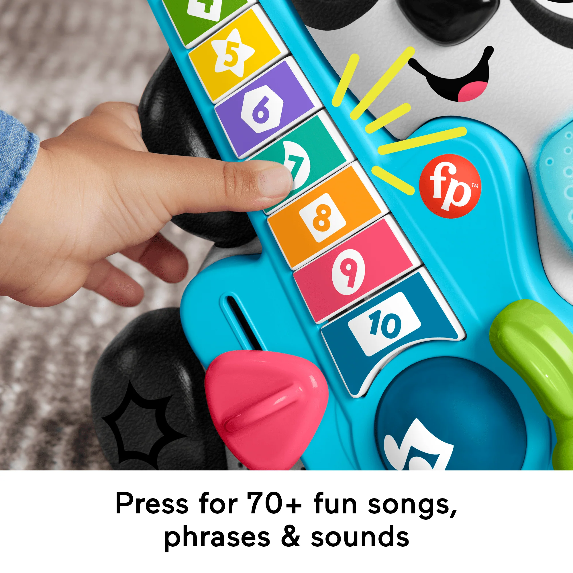 Fisher-Price Link Squad Jam & Count Panda - Image 3