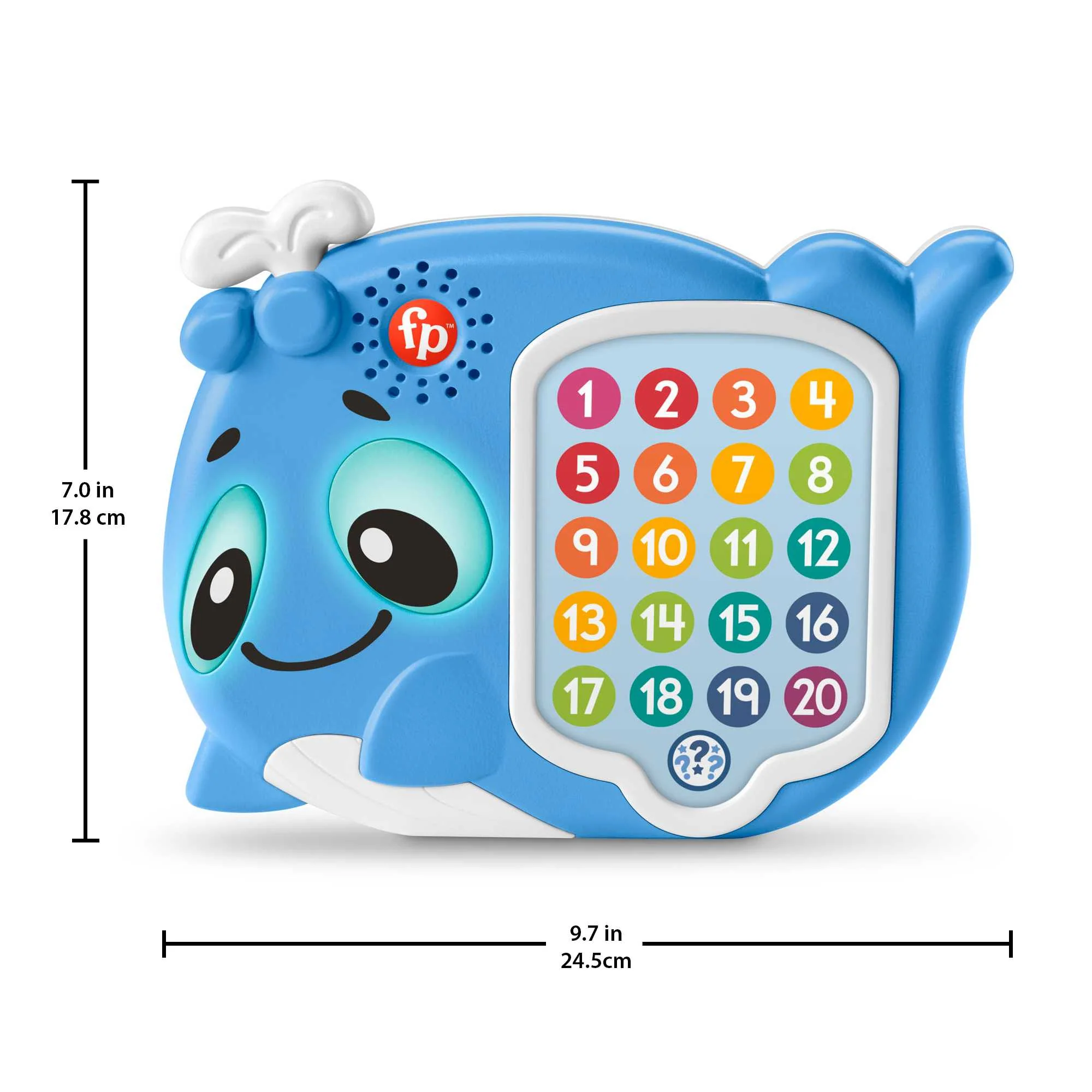 Fisher-Price Linkimals 1-20 Count & Quiz Whale - Image 7