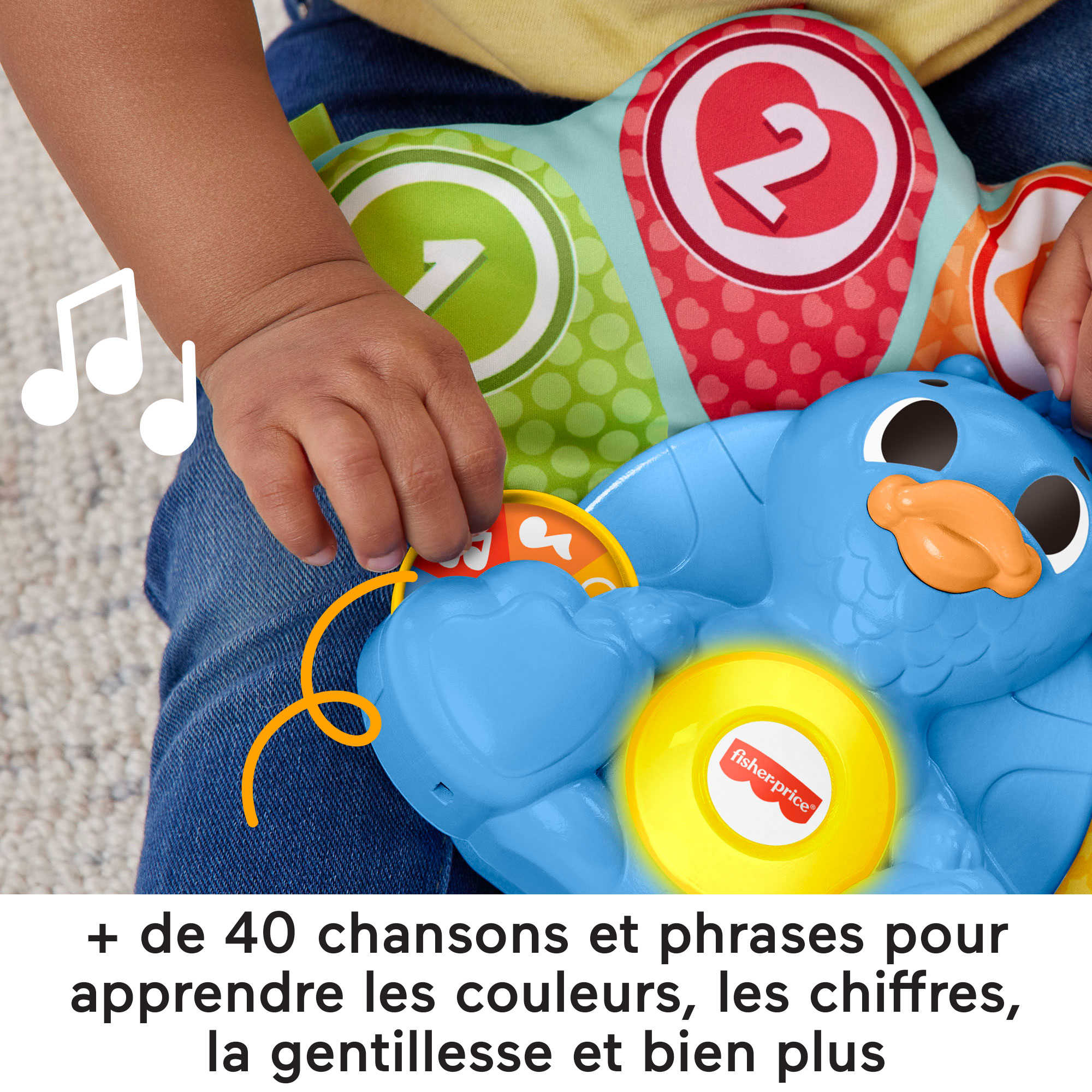 Fisher-Price - Jonathan Le Paon - Jouet D'Éveil - 6 Mois Et + - Image 4