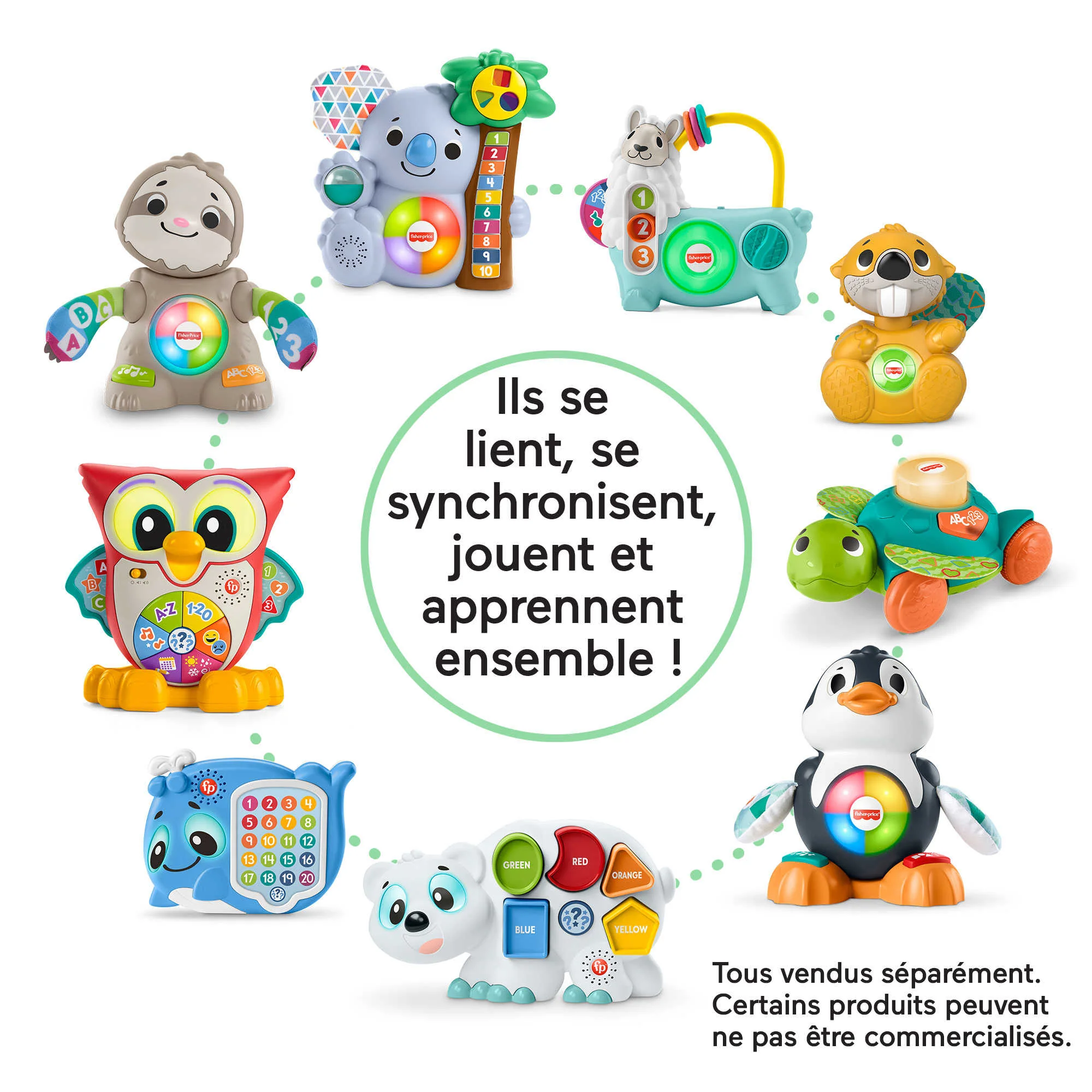 Fisher-Price - Jonathan Le Paon - Jouet D'Éveil - 6 Mois Et + - Image 5