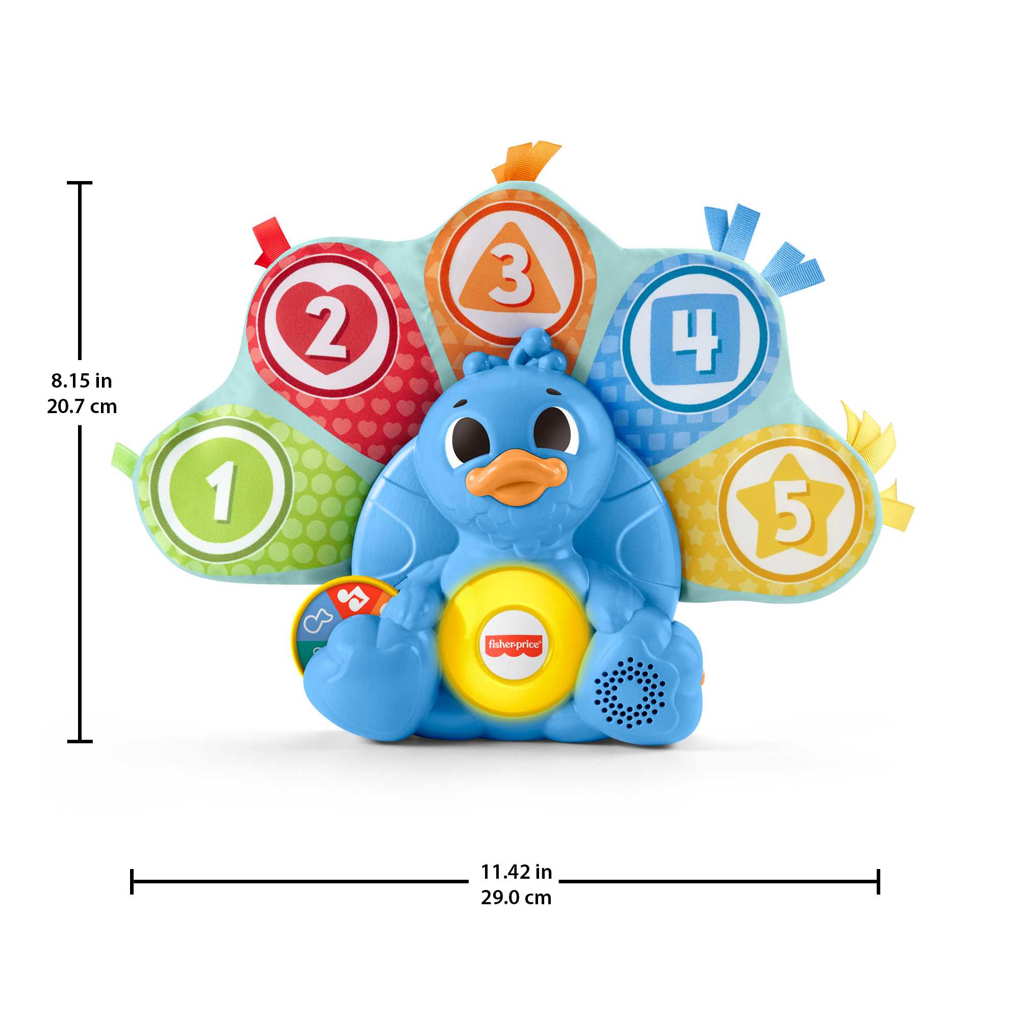 Fisher-Price - Jonathan Le Paon - Jouet D'Éveil - 6 Mois Et + - Image 7