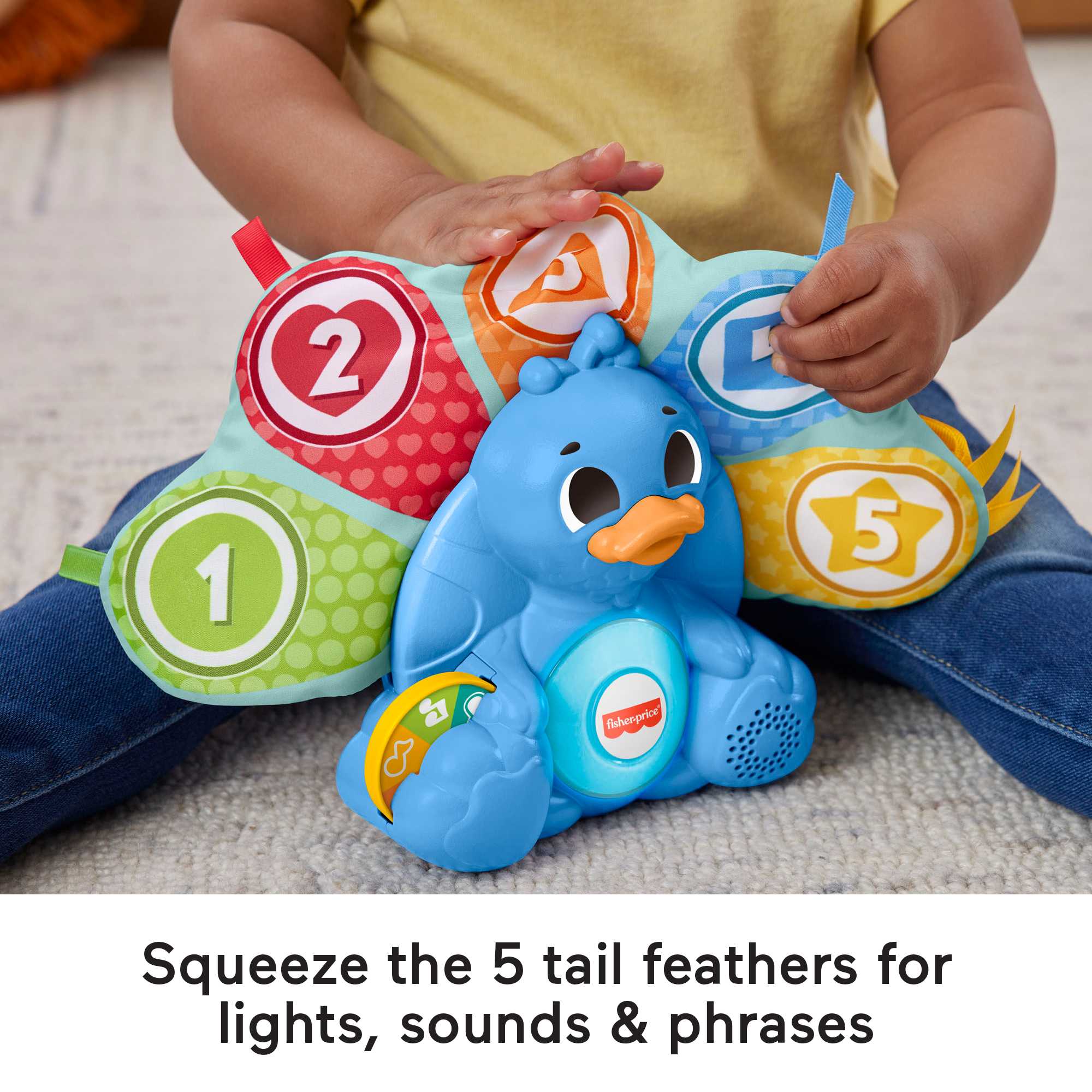 Fisher-Price Linkimals Counting & Colors Peacock - Image 3