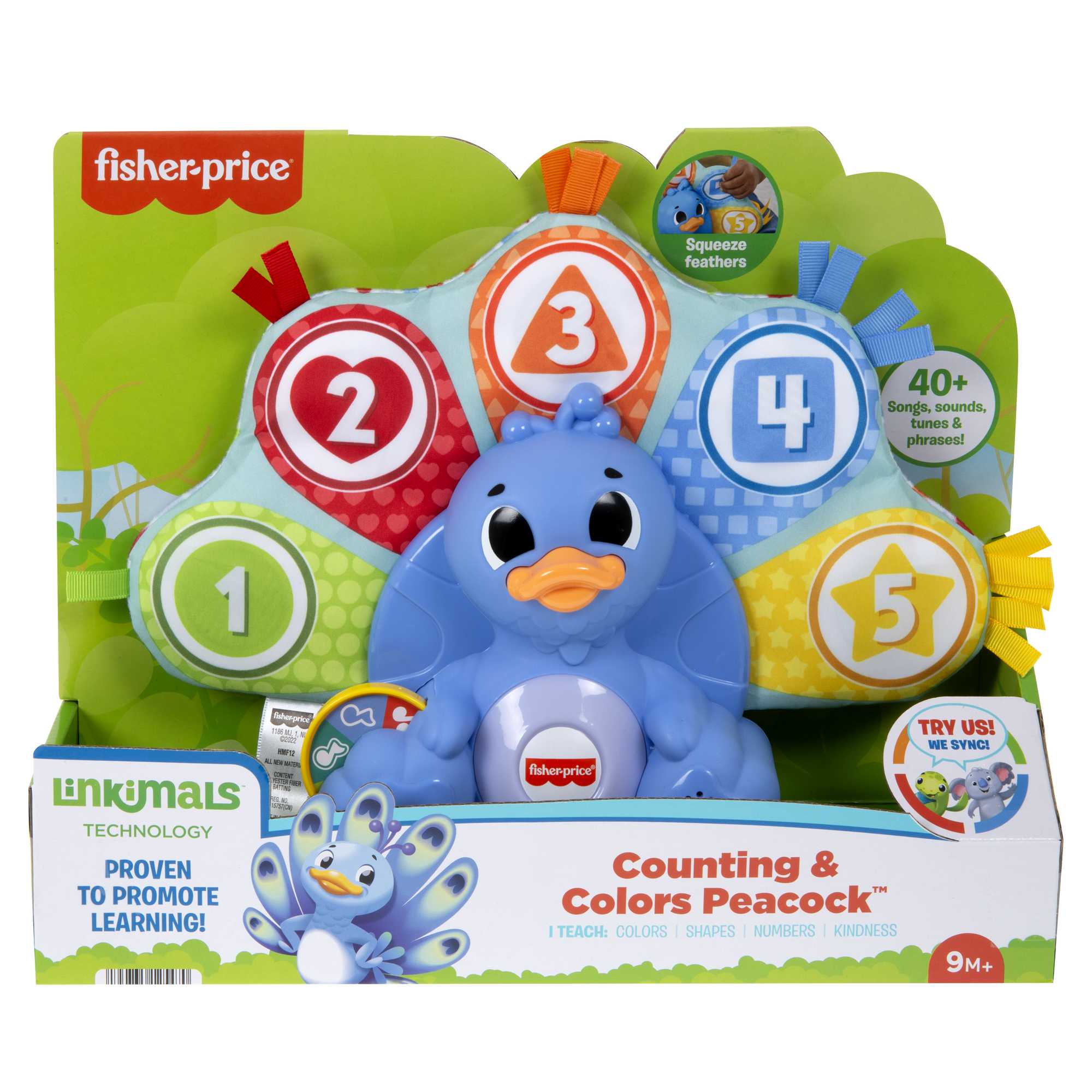 Fisher-Price Linkimals Counting & Colors Peacock - Image 6