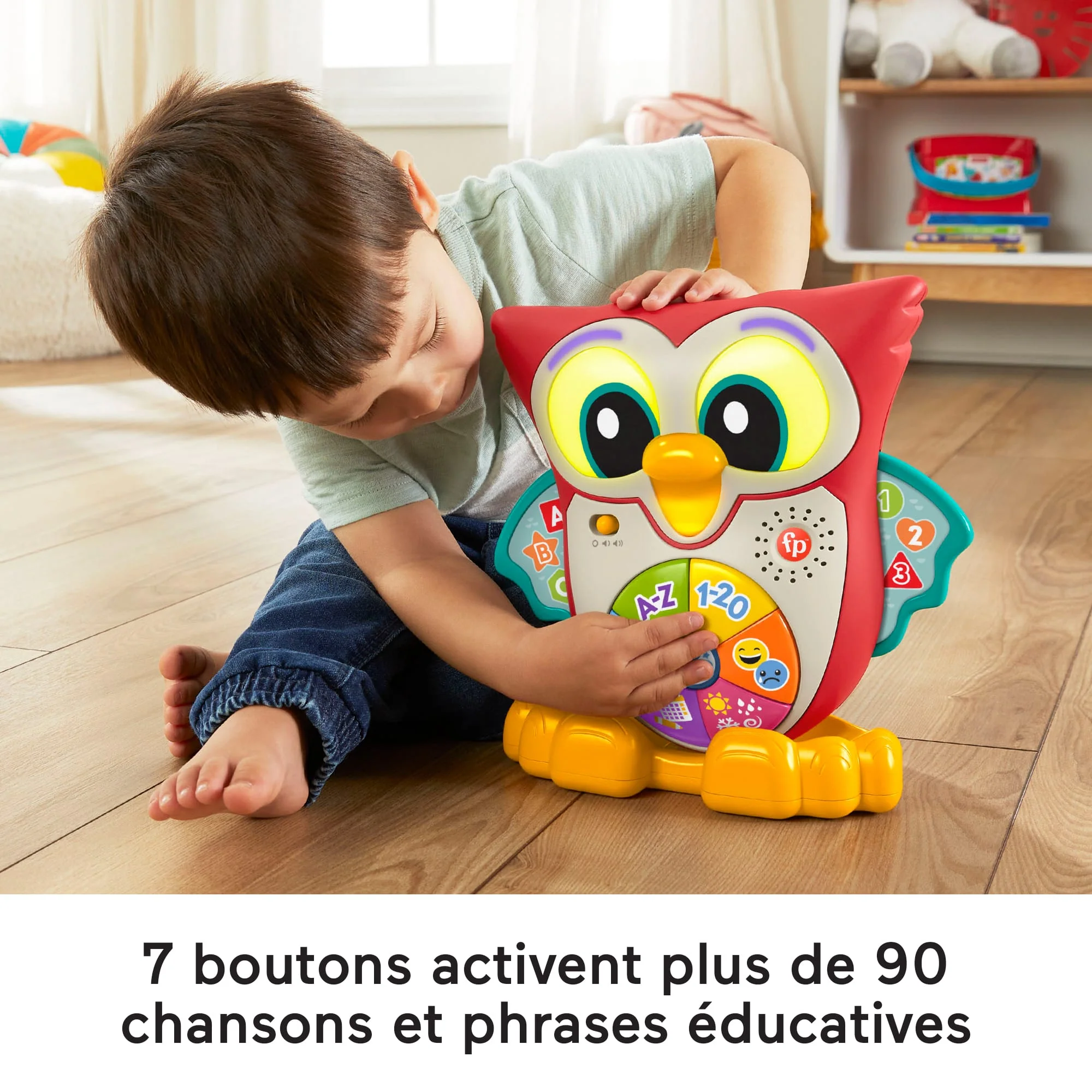 Fisher-Price - Linkimals - Élisabeth La Chouette Vf - Jouet D'Éveil - 18 Mois Et + - Image 3