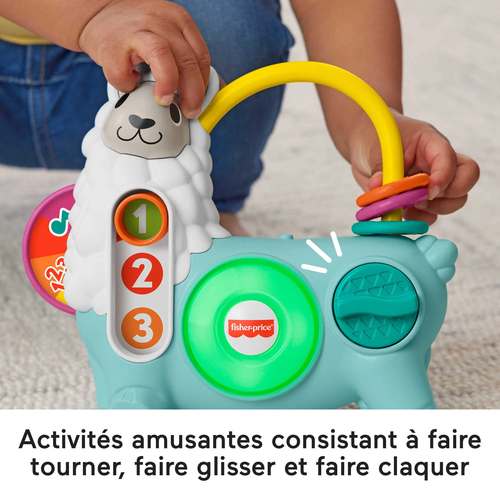 Fisher-Price - Emma Le Lama - Jouet D'Éveil - 6 Mois Et + - Image 3